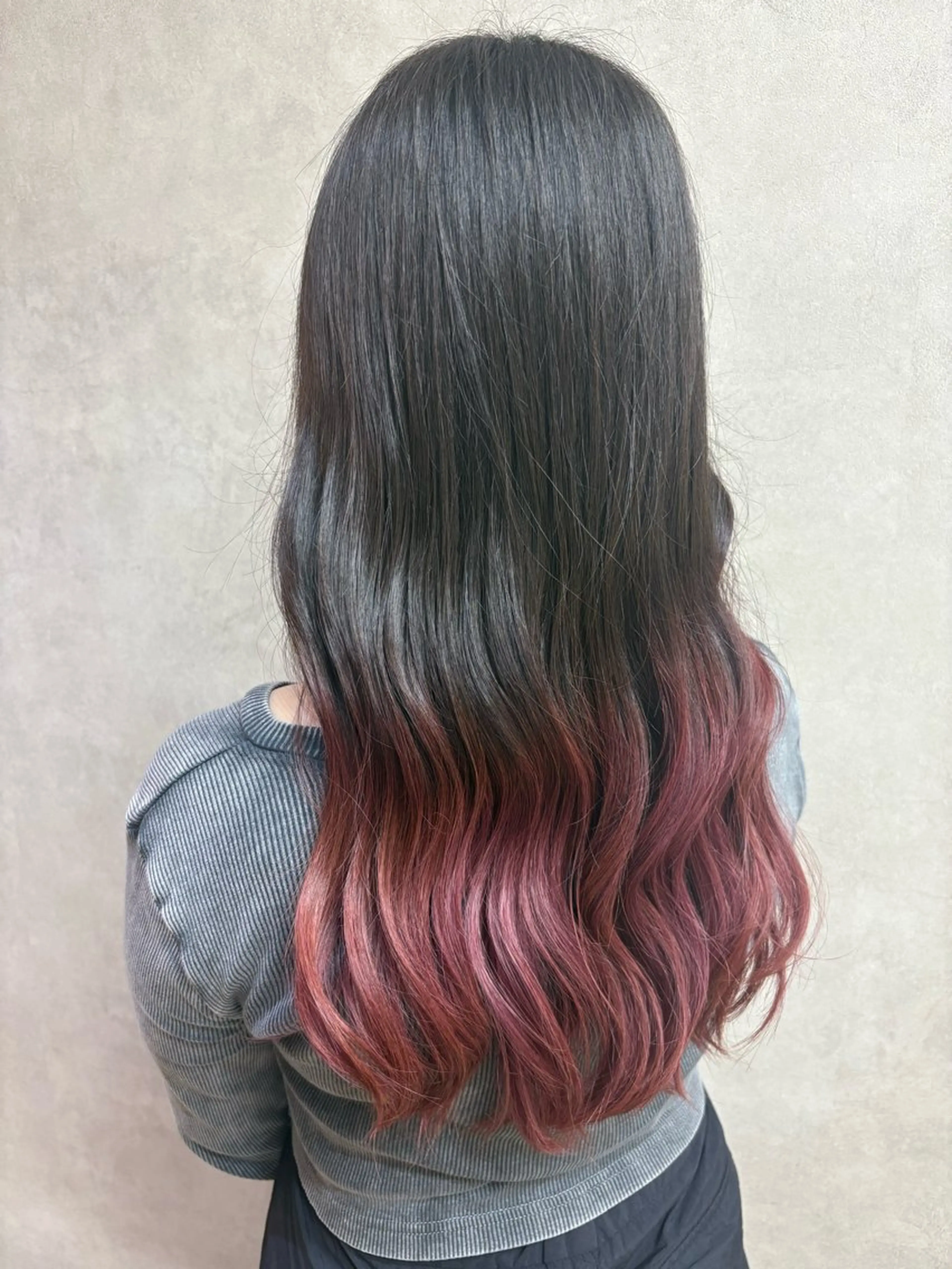 ロング カラー ヘアカラー number＋ / 璃々花のヘアスタイル