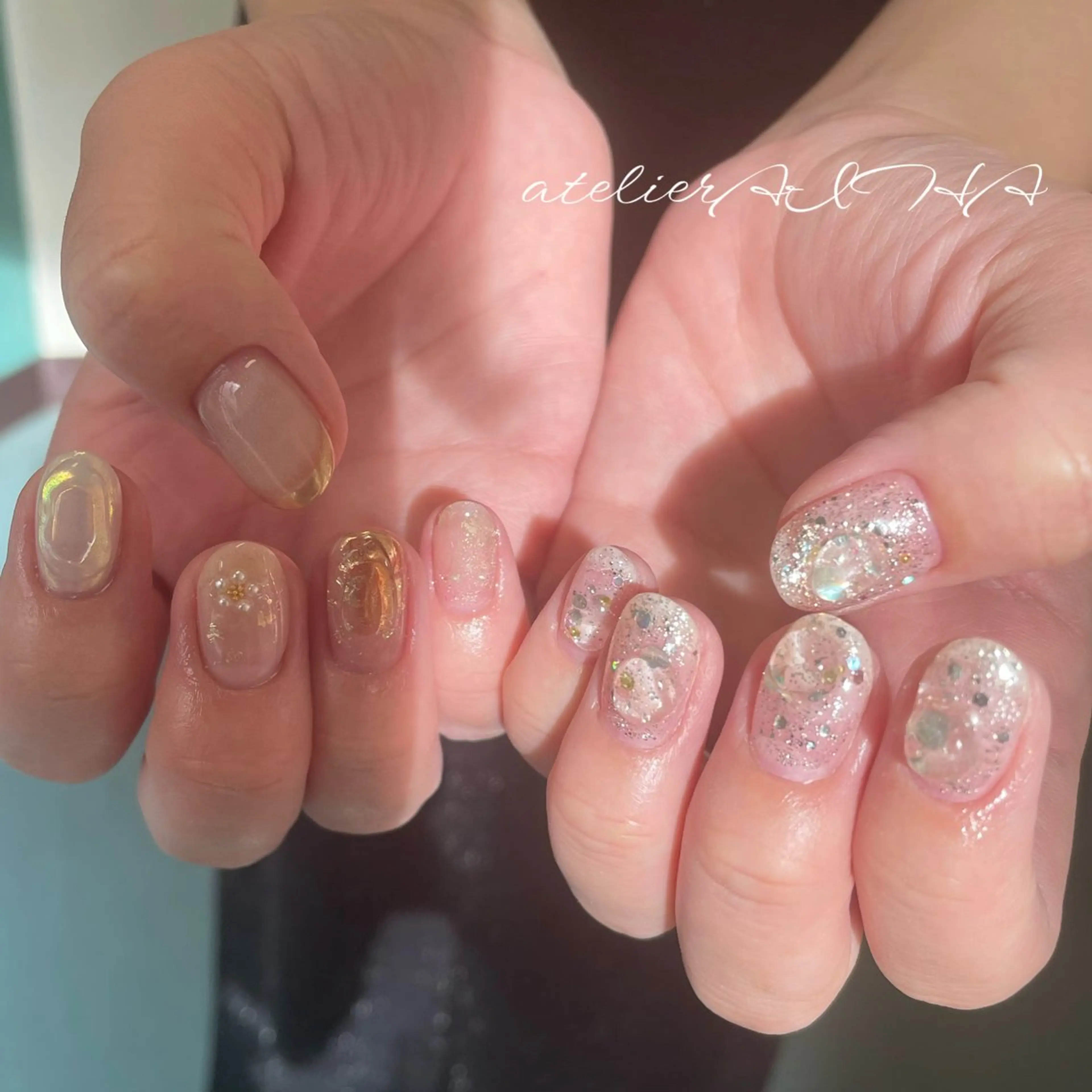 ネイル ハンドネイル アトリエAIHA★ フィルイン推奨サロンのネイルデザイン