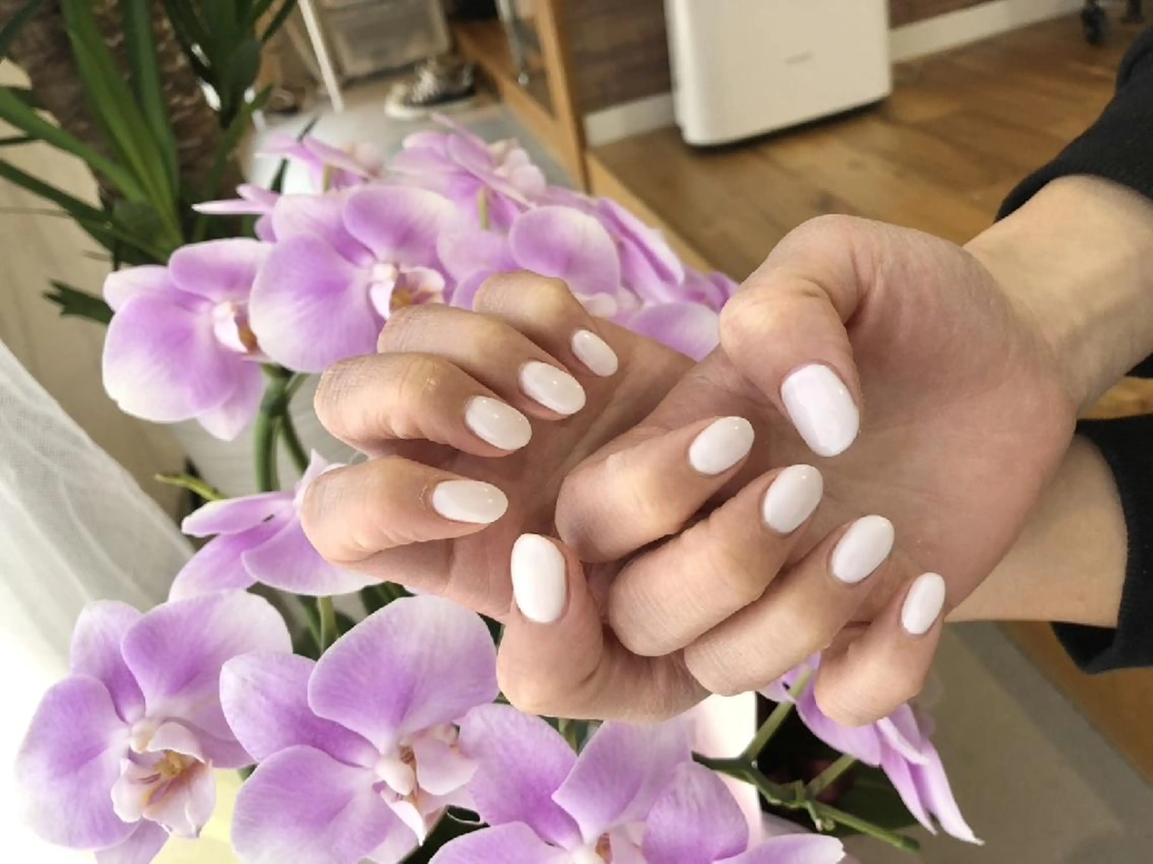 ネイル ワンカラーネイル VIBLISS福岡店 yurichanのネイルデザイン