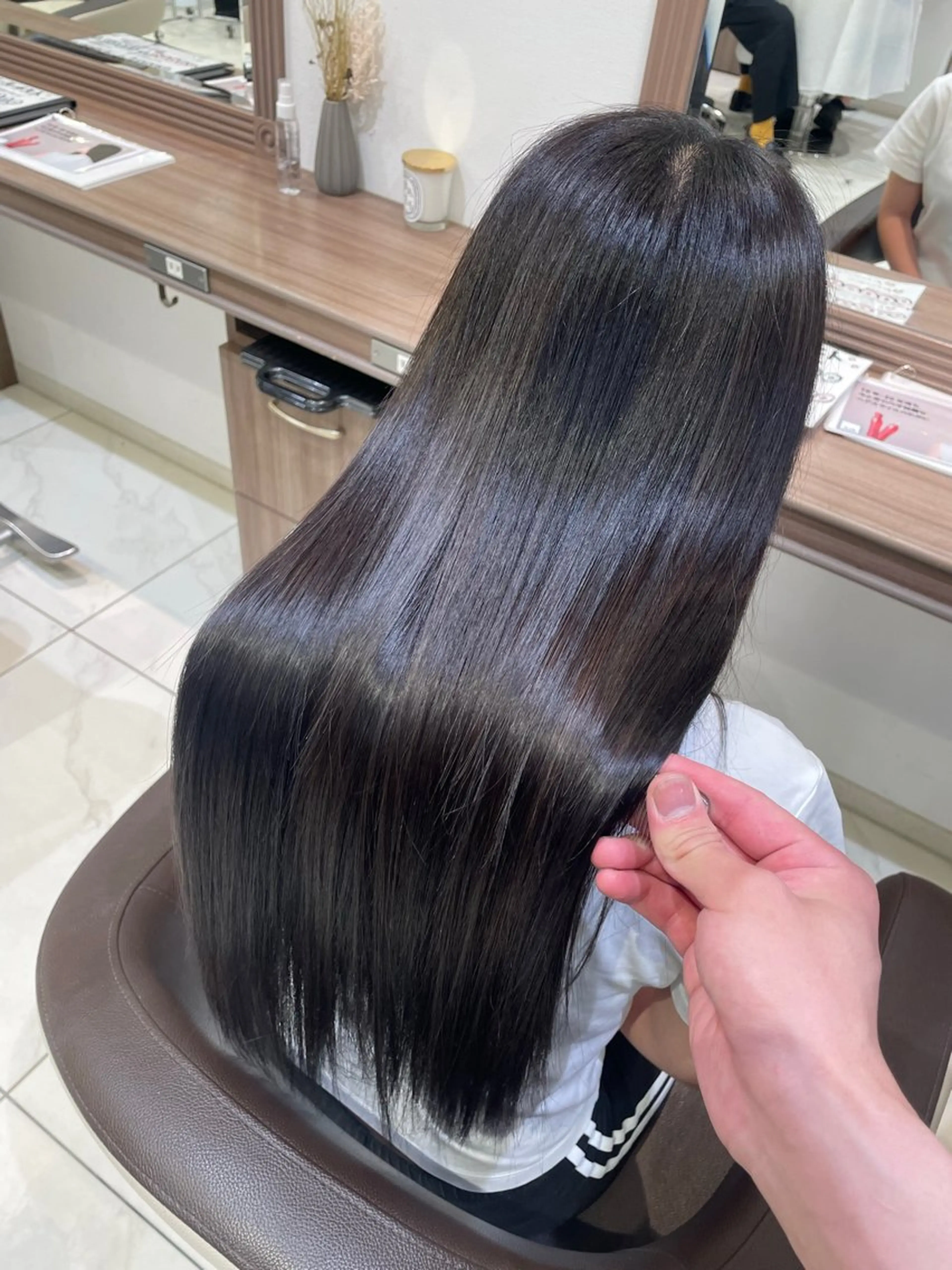 ロング カラー ヘアカラー 菊池 遼/透明感 /韓国レイヤー/艶感のヘアスタイル