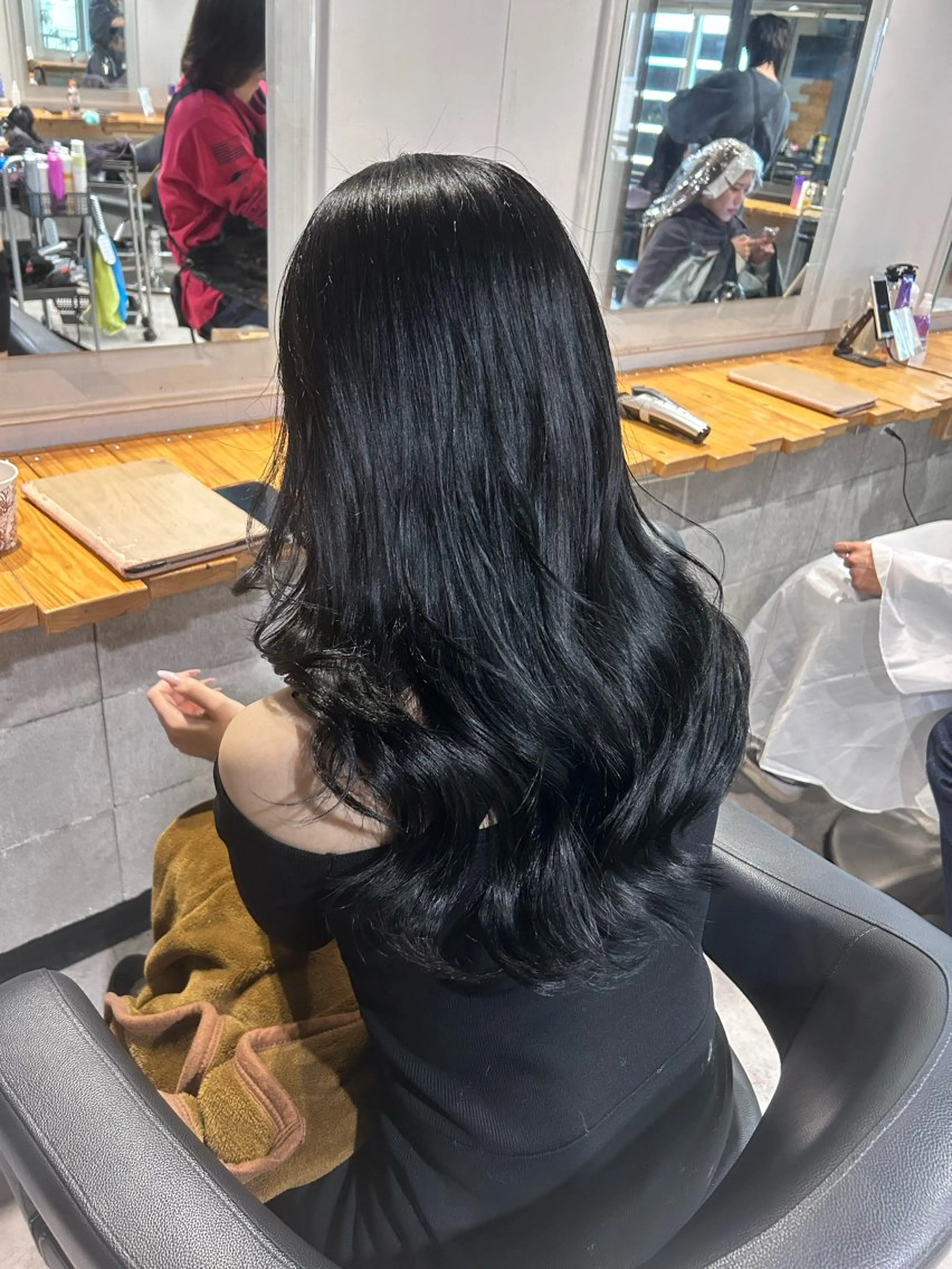 ミディアム カット トリートメント ヘッドスパ レイヤーStyle 🩵菜々実のヘアスタイル