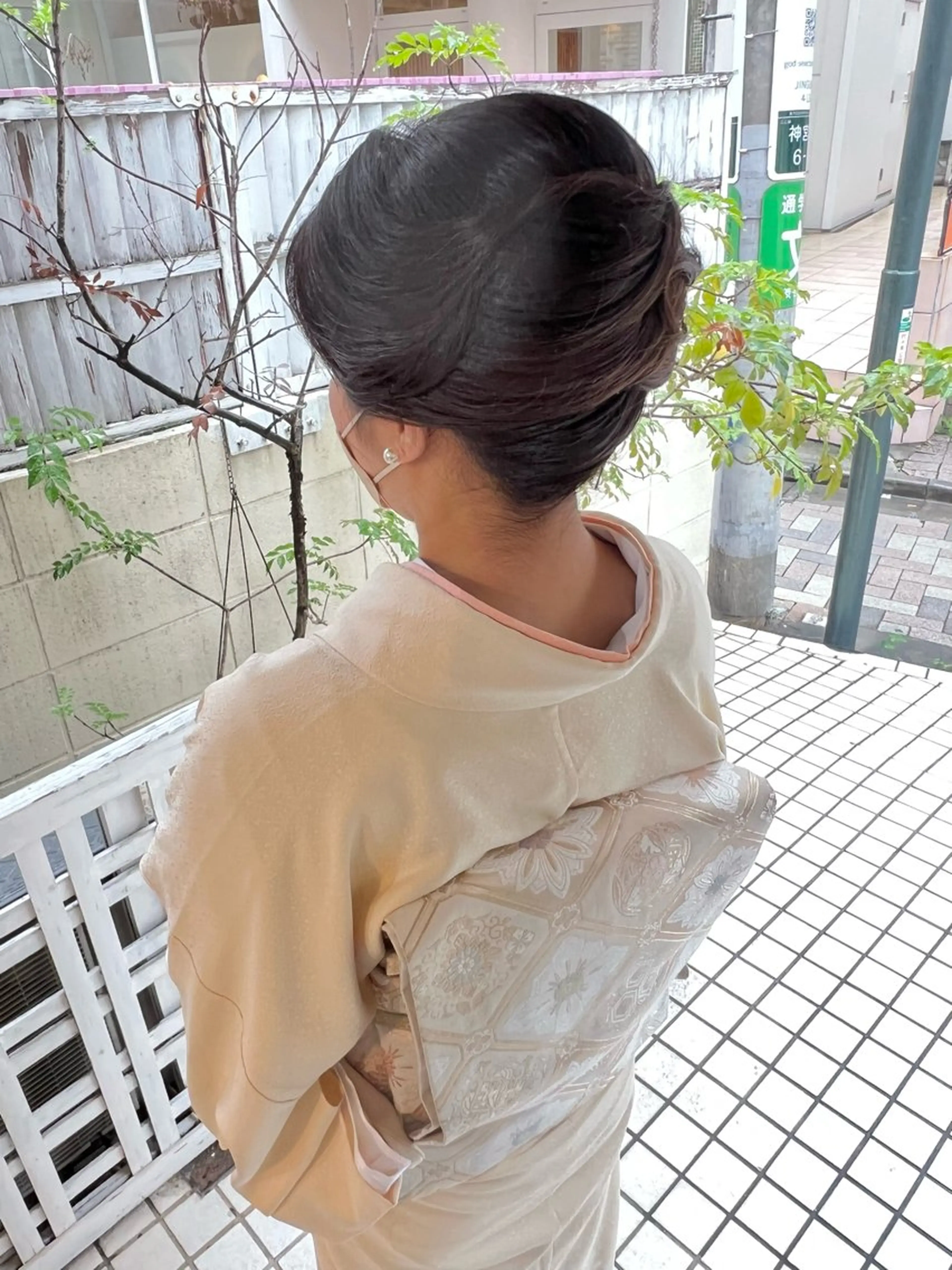 ヘアアレンジ 夜会巻き ヘアセット ヘアセット/ 早朝 🫧のヘアスタイル