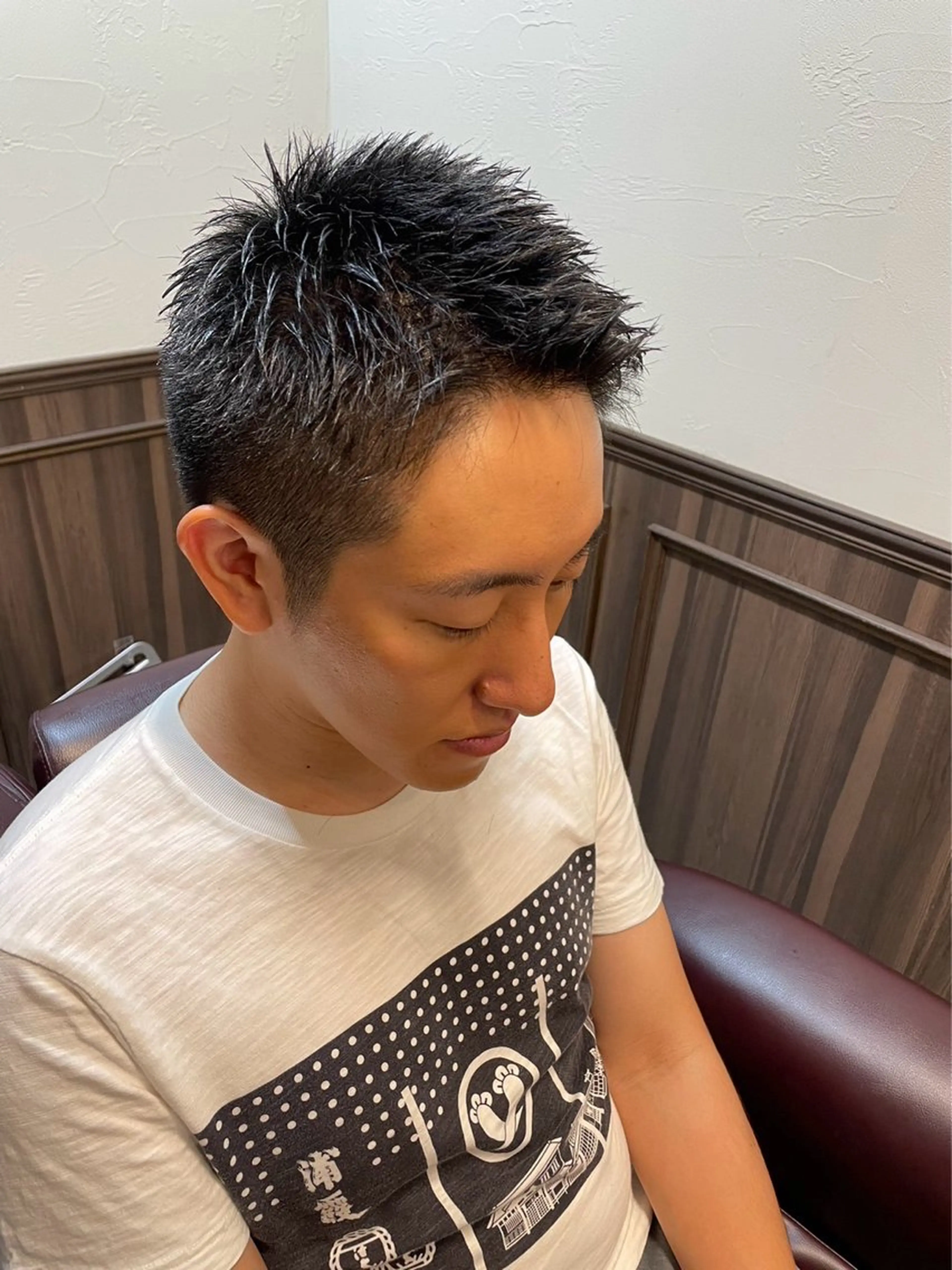 ショート メンズ メンズヘアカット無料 中村　心のヘアスタイル
