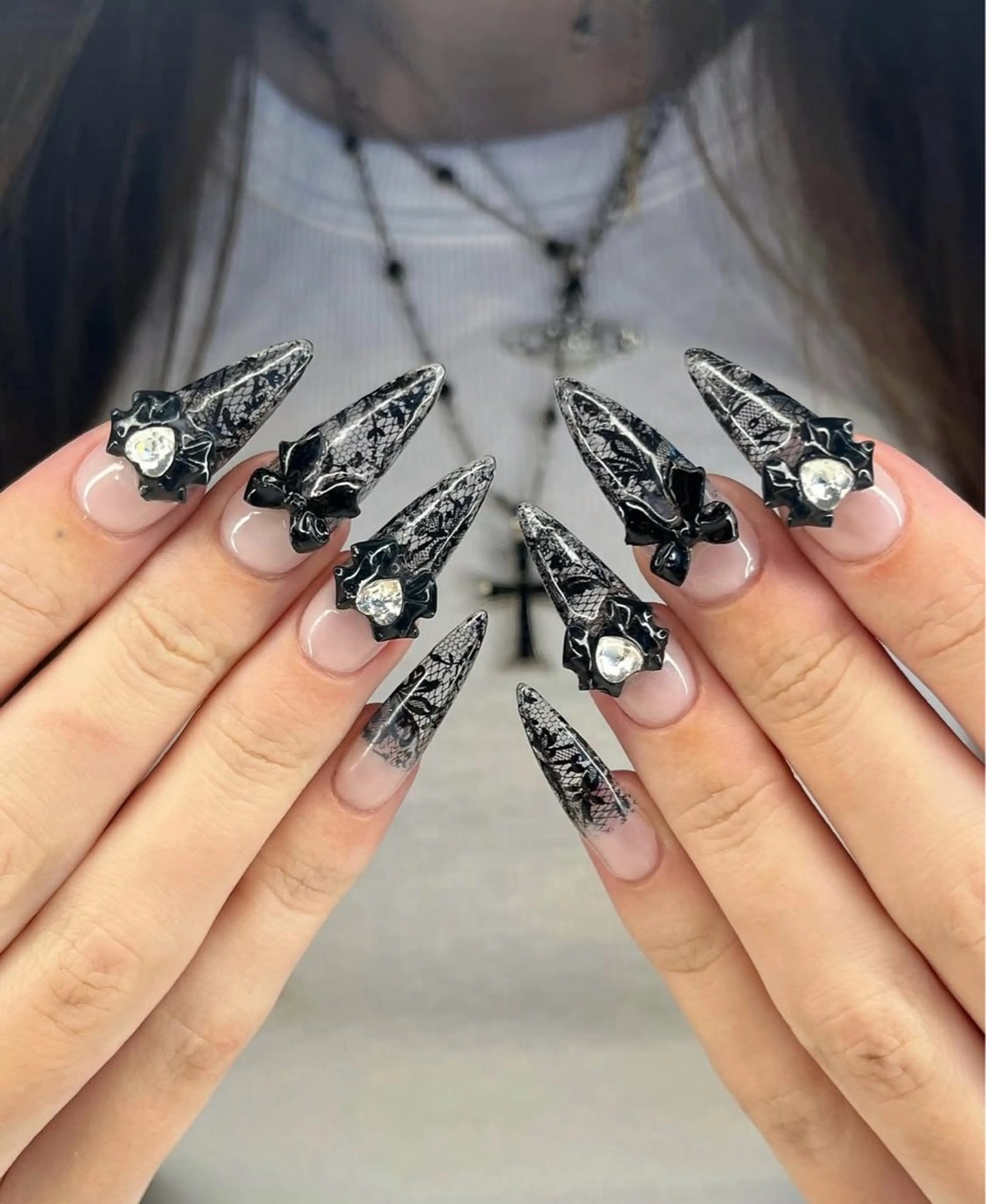 ネイル フレンチネイル グラデーション 韓国ネイル マグネットネイル シンプルネイル ハンドネイル CoMo Nailのネイルデザイン