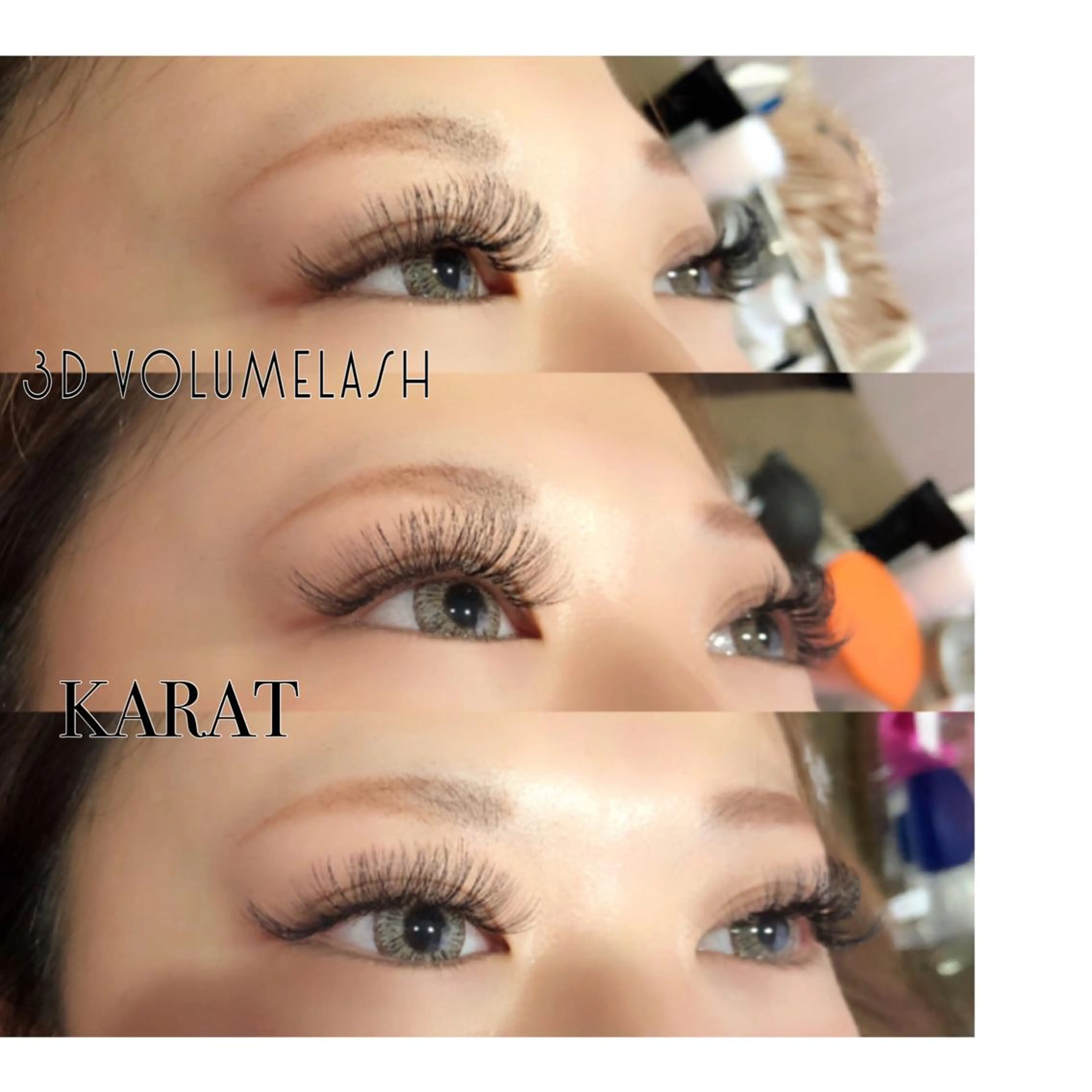 マツエク・マツパ Cカール Dカール ★KAEDE★伊勢崎 【KARAT】のマツエク・マツパデザイン