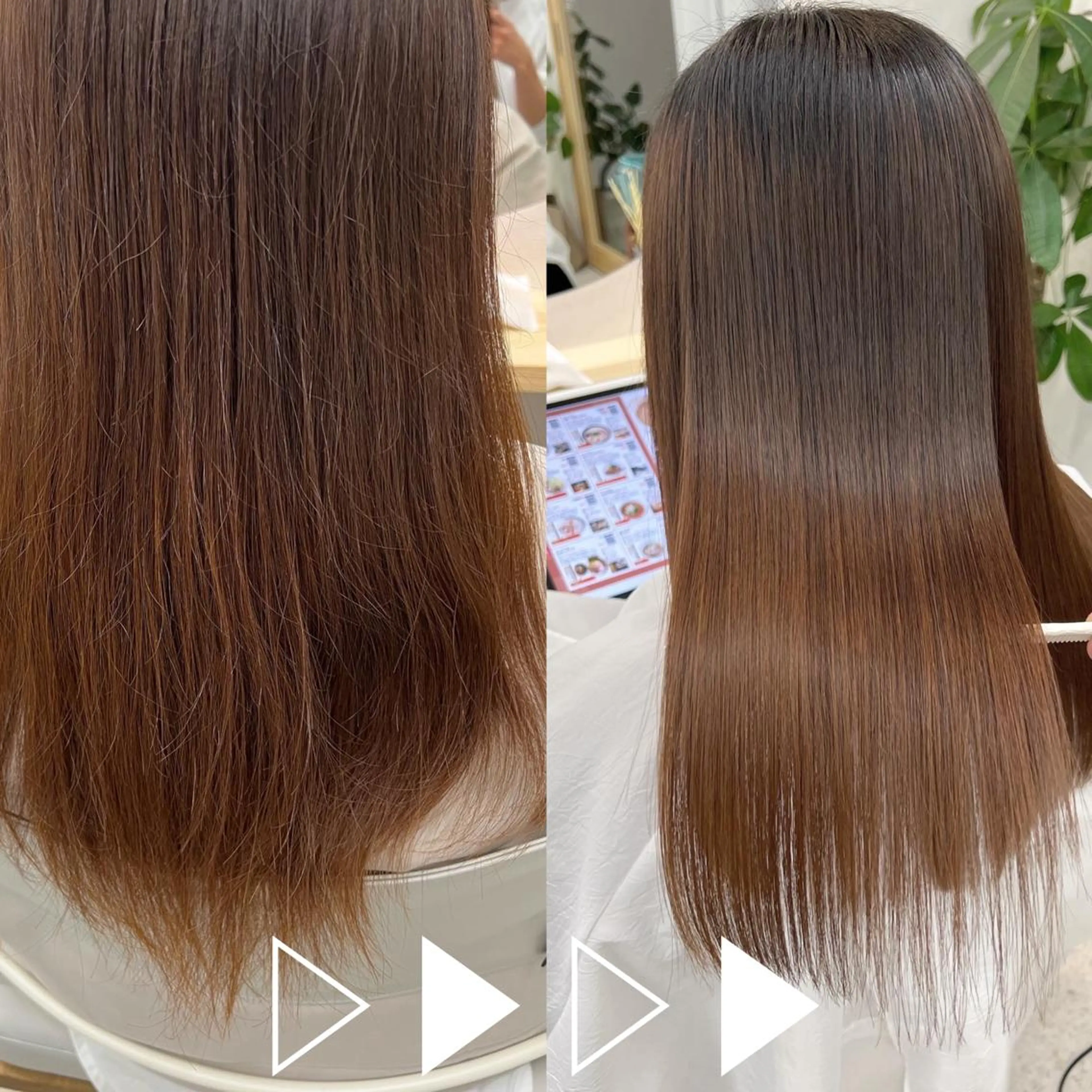 セミロング カラー 美容師っぽくないけど 上手いんだなぁ🐭のヘアスタイル