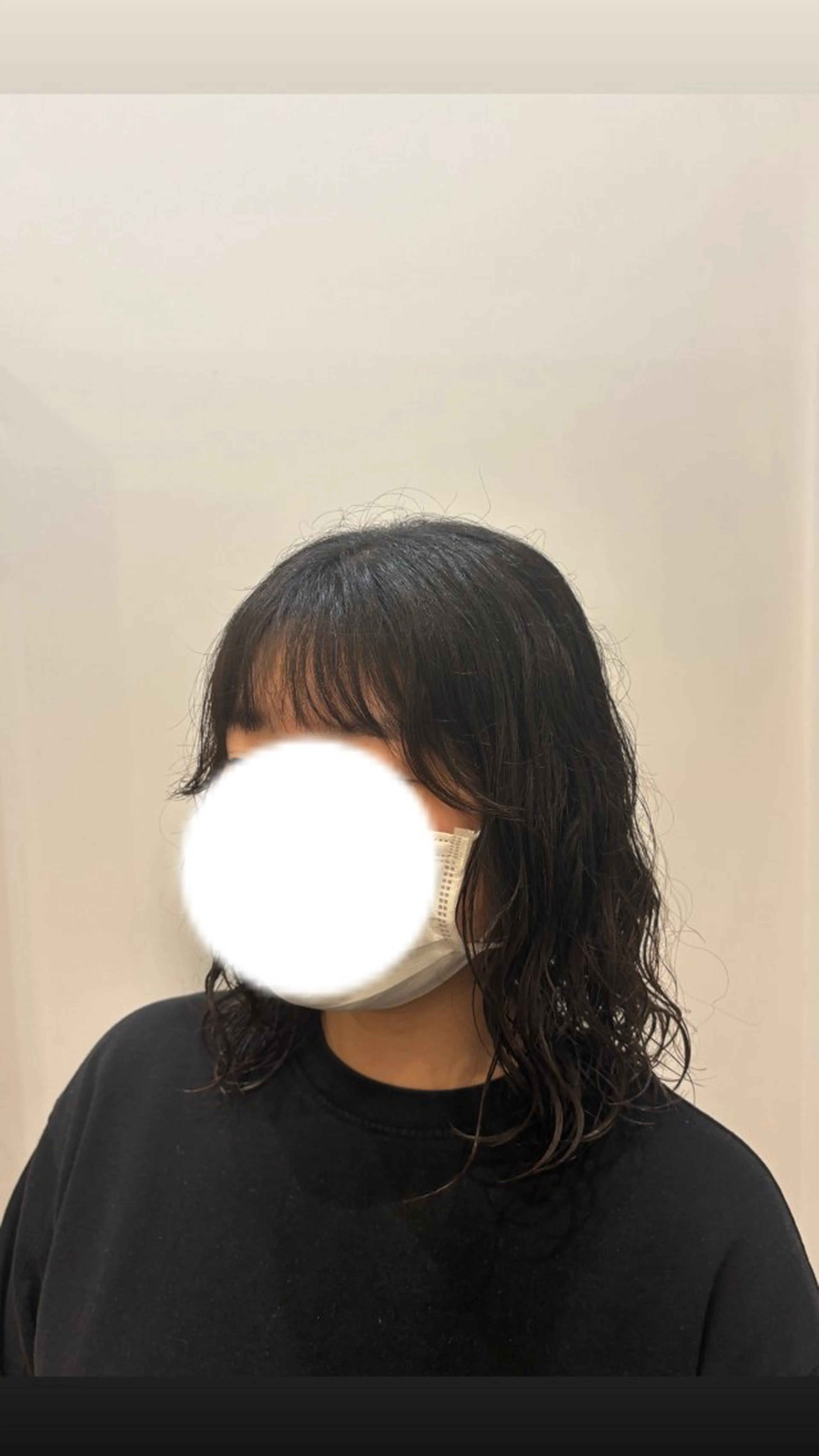 ミディアム ミディアムパーマ くせ毛 MAHAE 中司のヘアスタイル