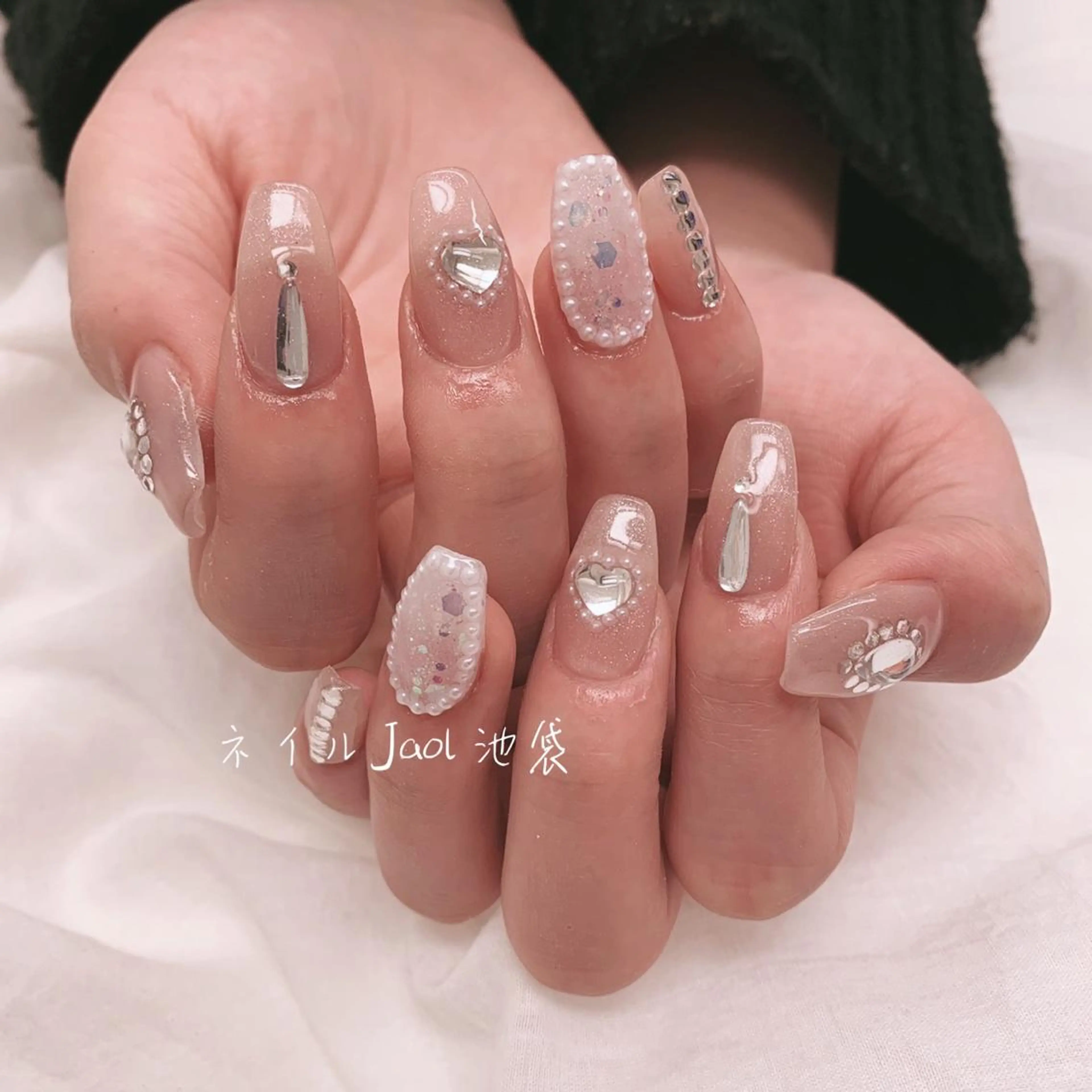 ロング ネイルJaol 池袋のネイルデザイン