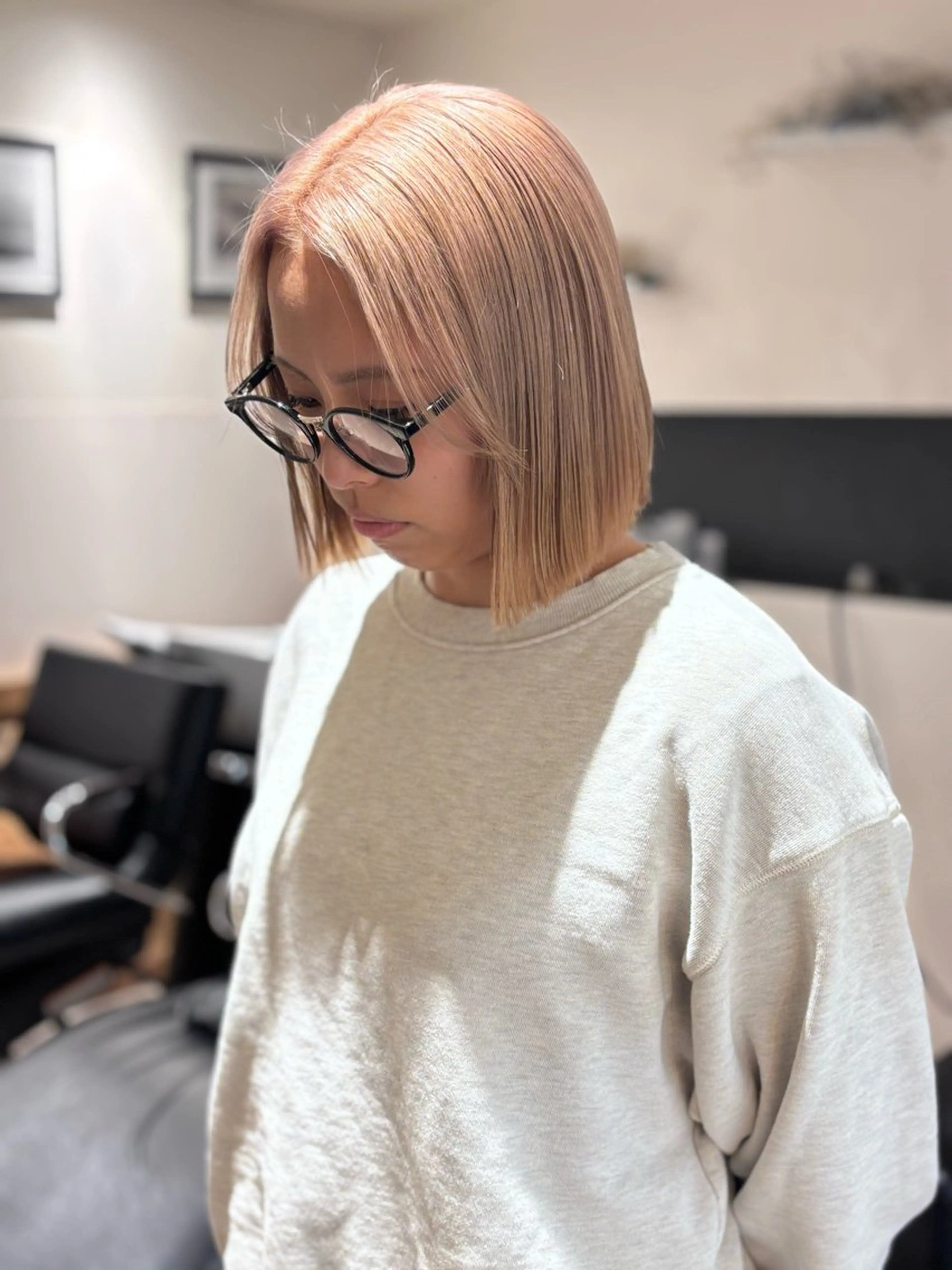 ショート カラー ヘアカラー Lisa🪄似合わせ ／デザインカラーのヘアスタイル