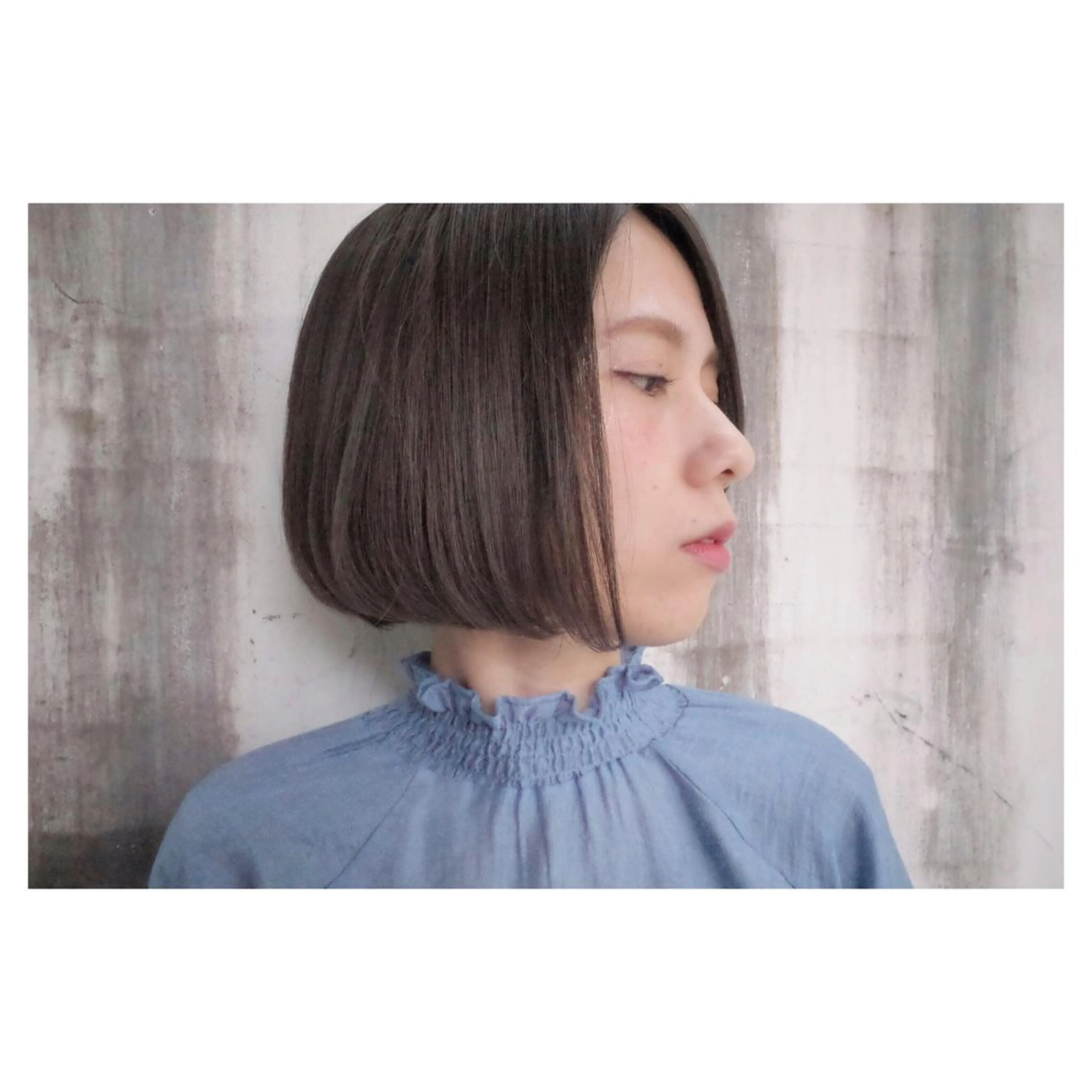 ショート カラー ボブ カット Musiiik hairのヘアスタイル