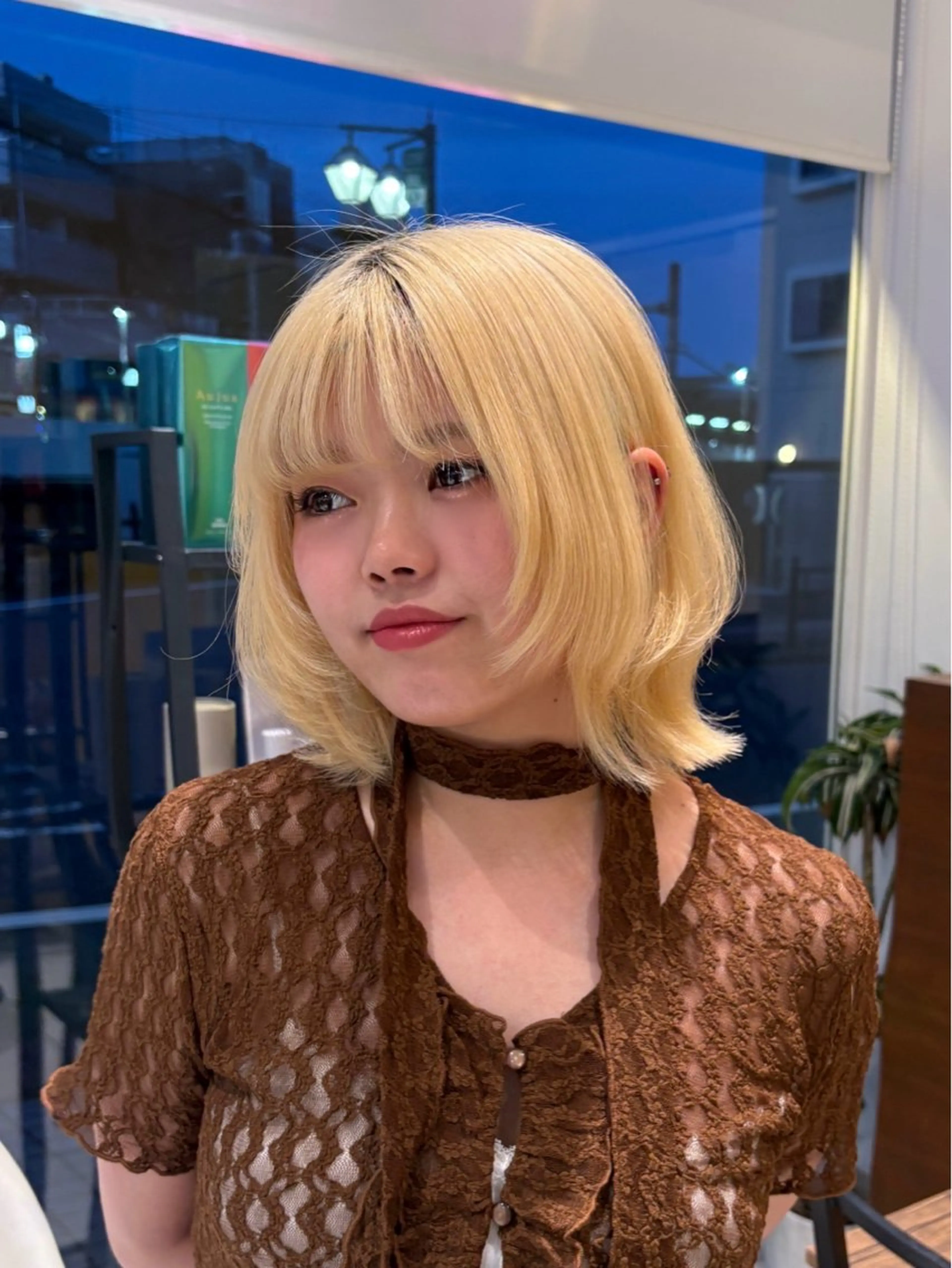 ミディアム くびれヘア 顔周りカット ハイレイヤー くびれレイヤー レイヤーカット 🌷ヘアメイク美容師 Yuka🌷のその他イメージ