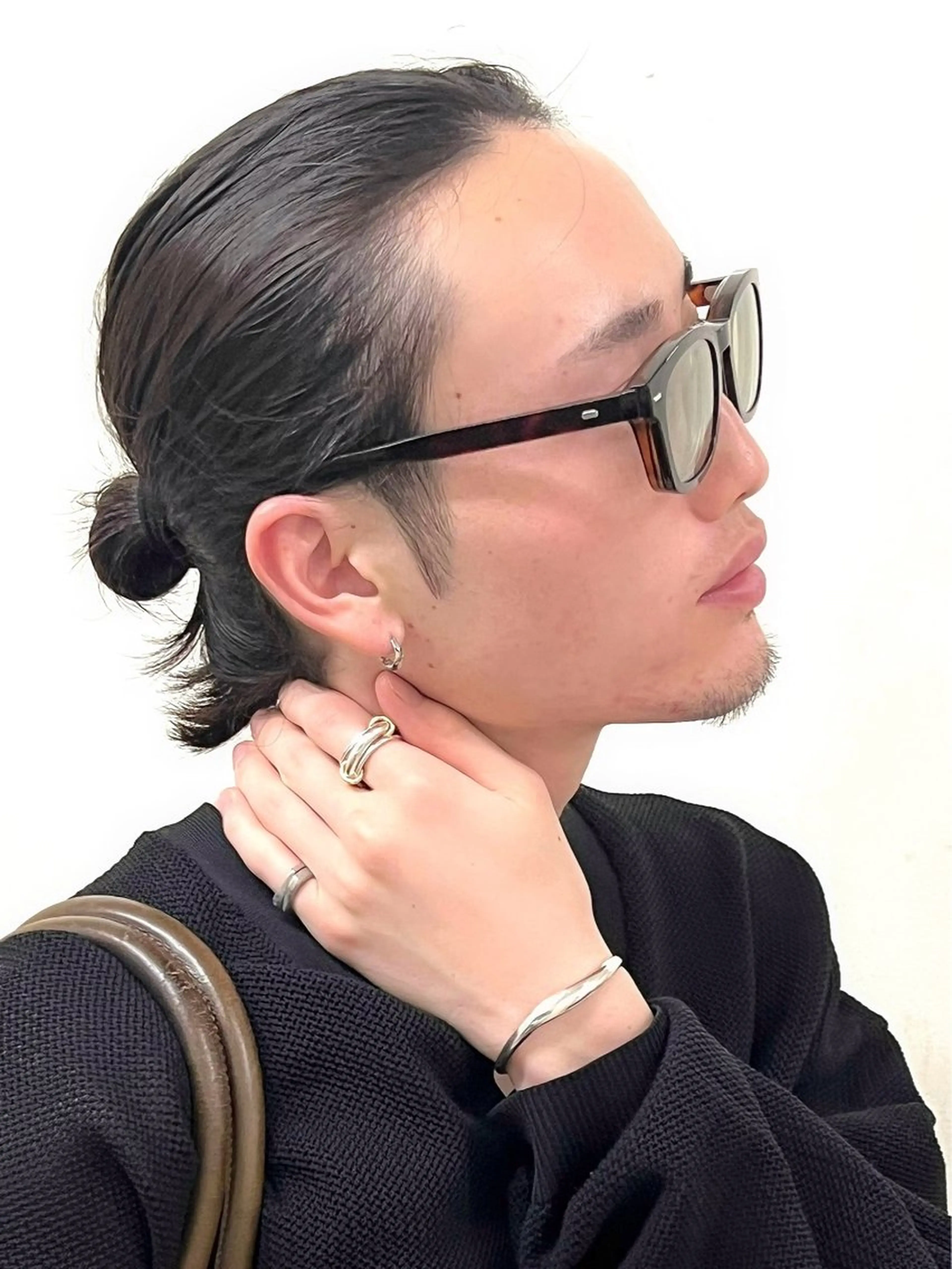 ロング 阿多 克昇のヘアスタイル
