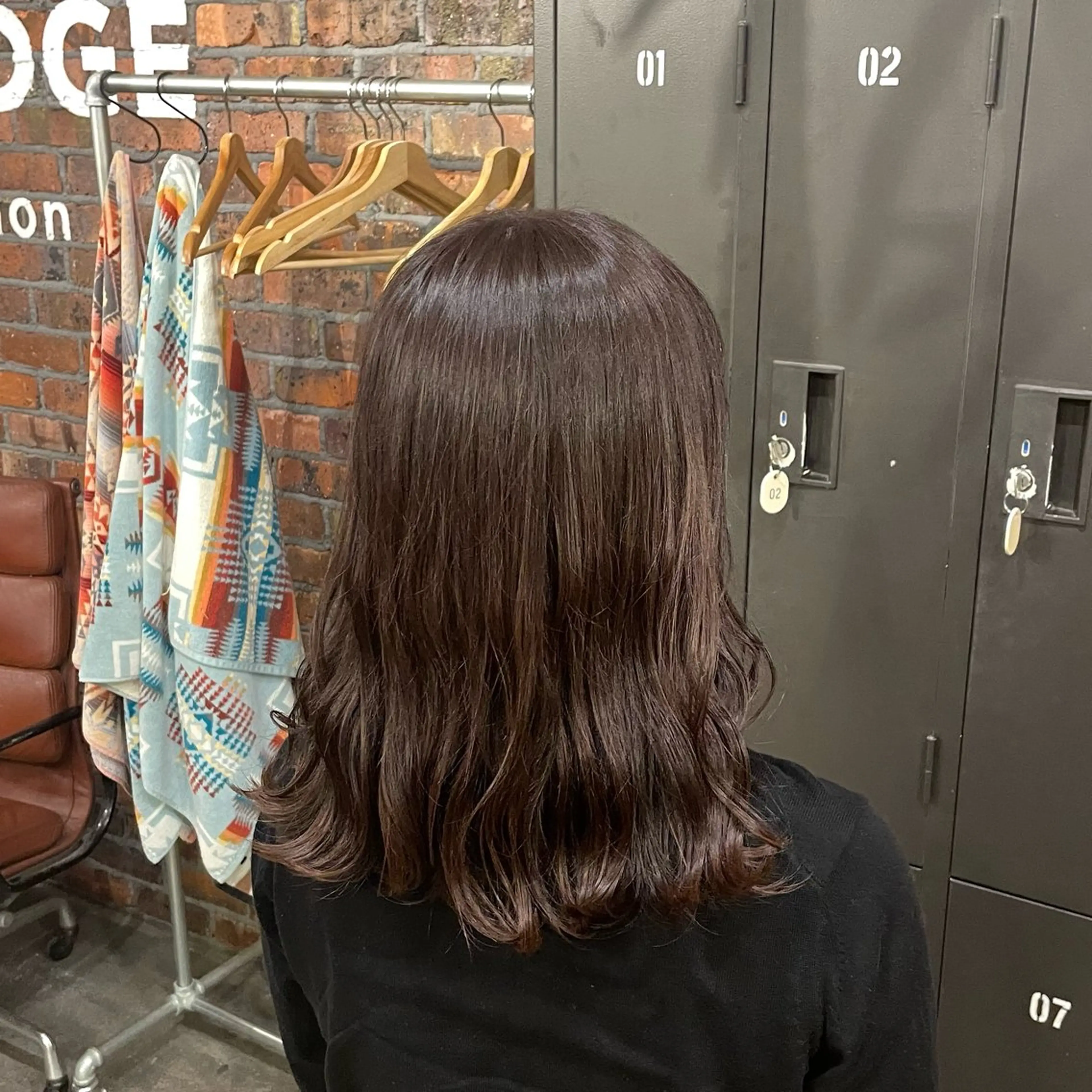 ミディアム カラー ヘアカラー トリートメント theBRIDGE/ 神谷ゆうなのヘアスタイル