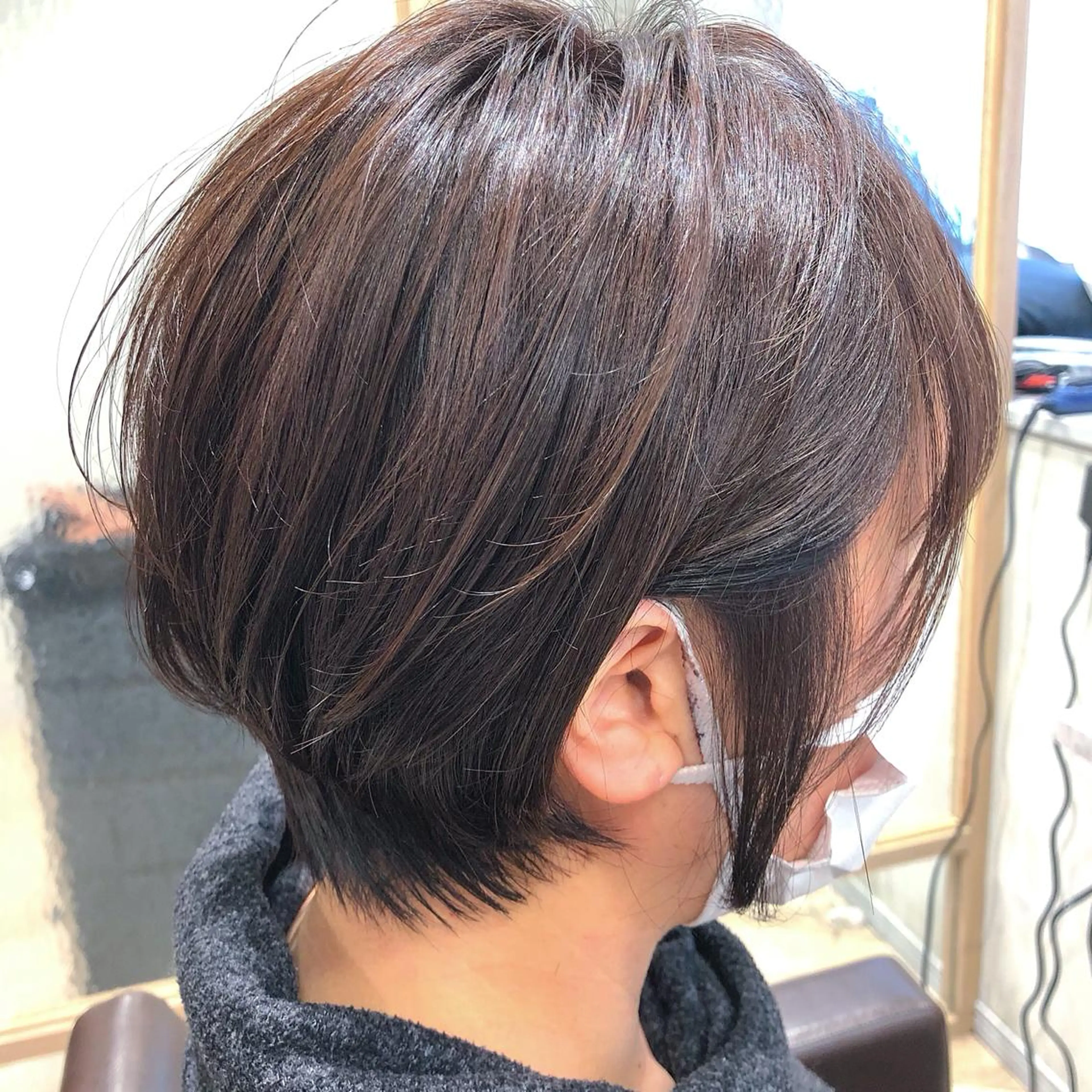 ショート カラー ショート・ボブ🍎 ナカノユウキのヘアスタイル