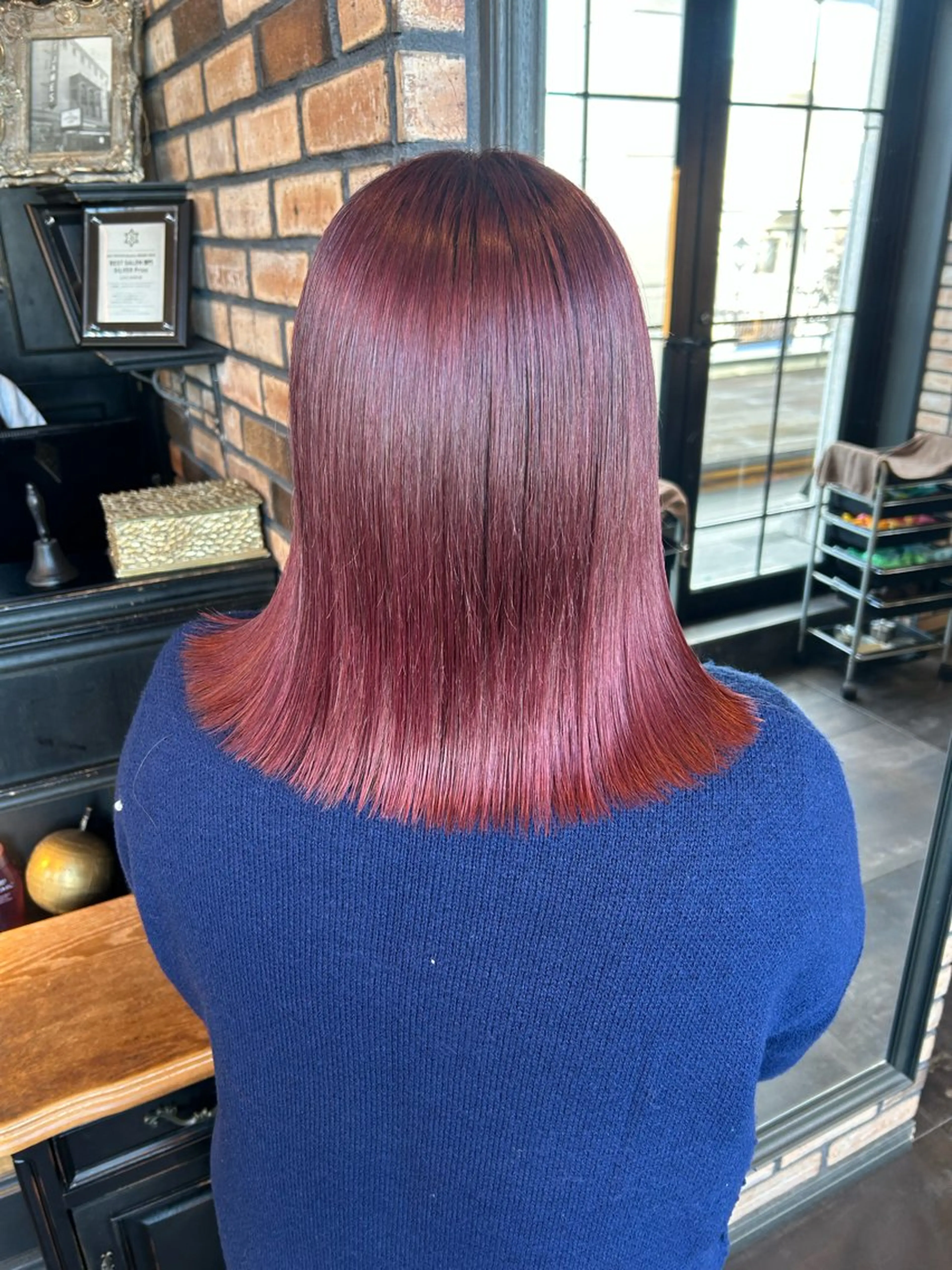 ミディアム カラー 【透明感カラー】 harunaのヘアスタイル