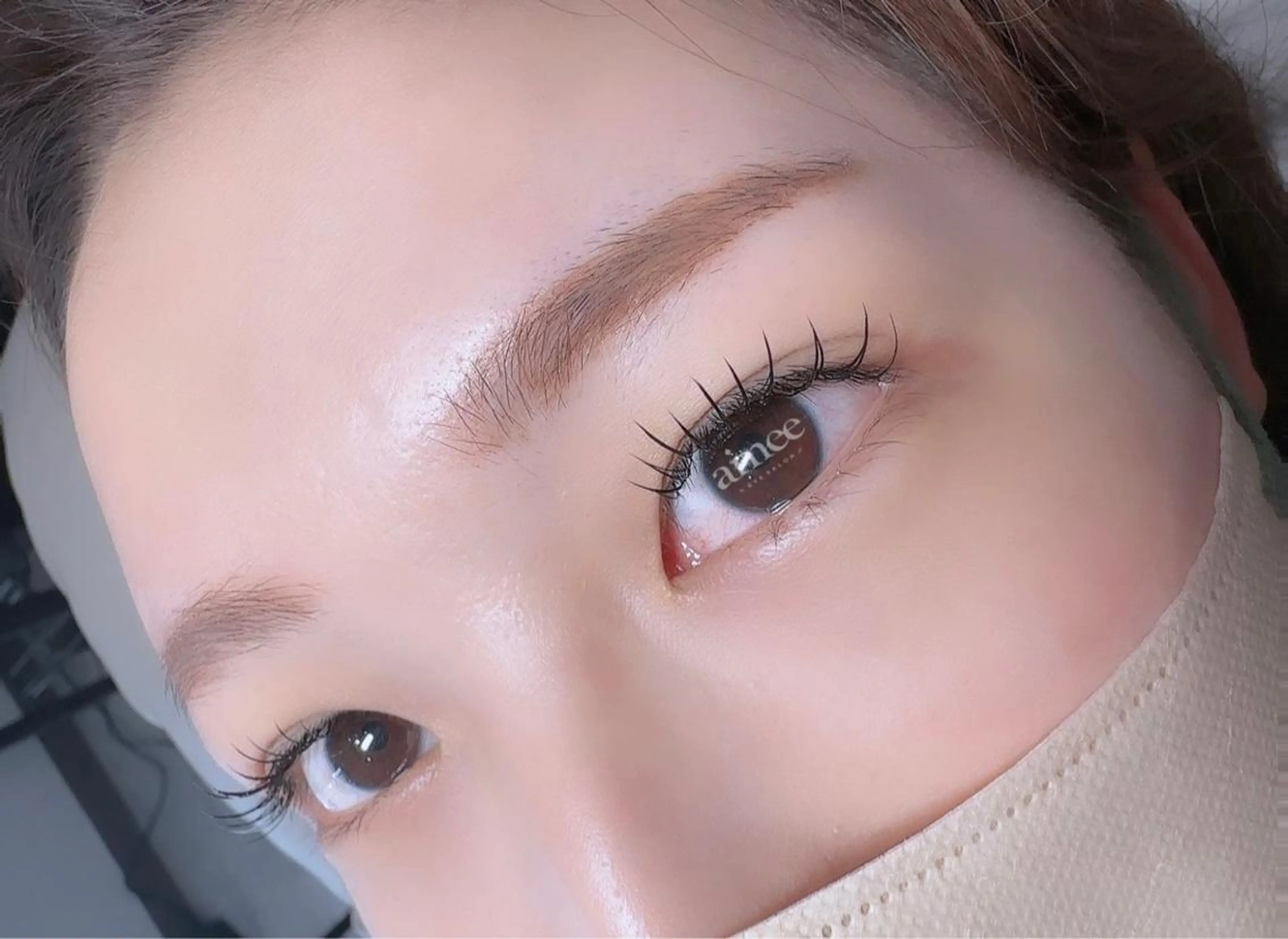 マツエク・マツパ 束感まつ毛 ナチュラル eyesalon aimeeのマツエク・マツパデザイン