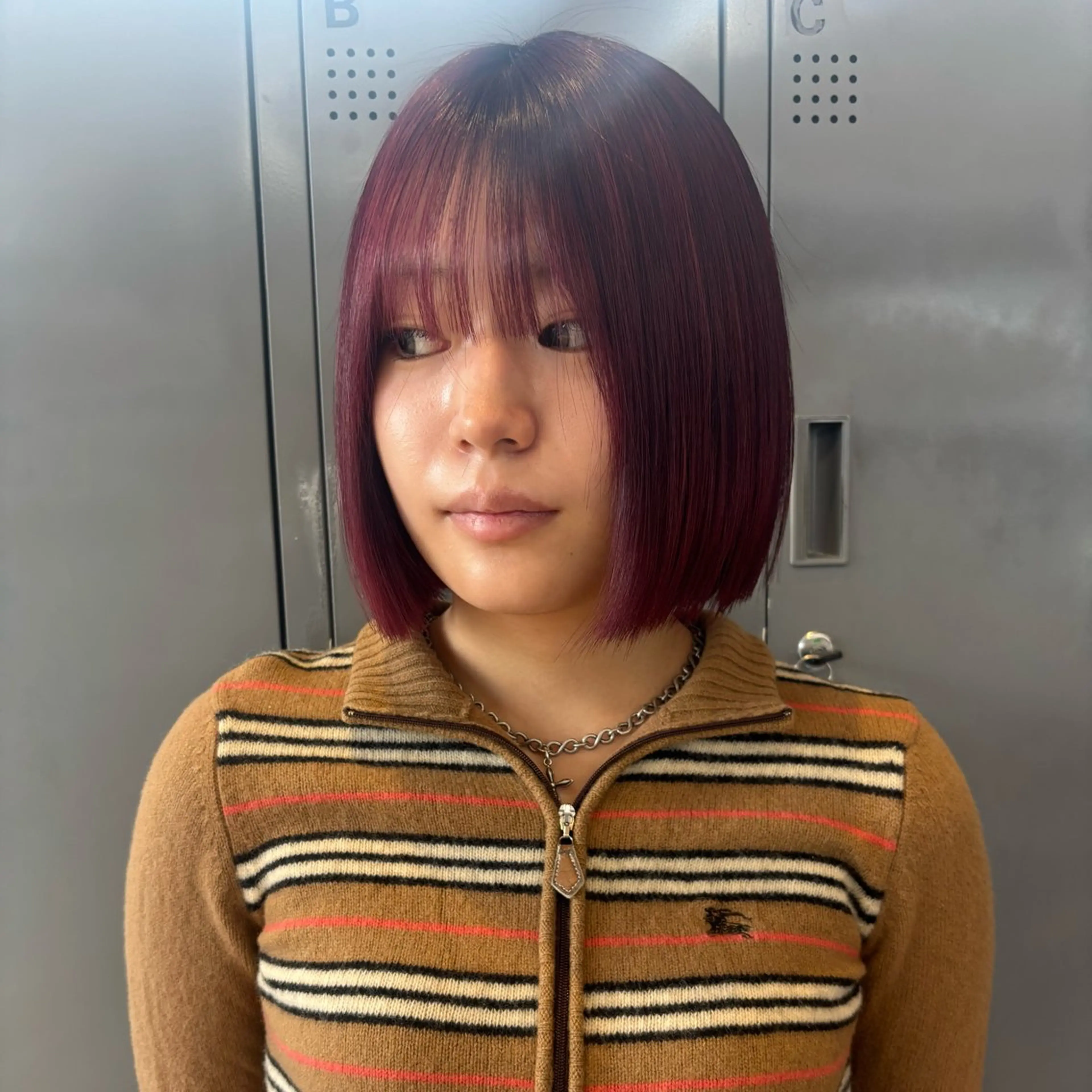 ショート カット ヘアカラー トリートメント 🍎似合わせハイトー ン🍎ののかのヘアスタイル