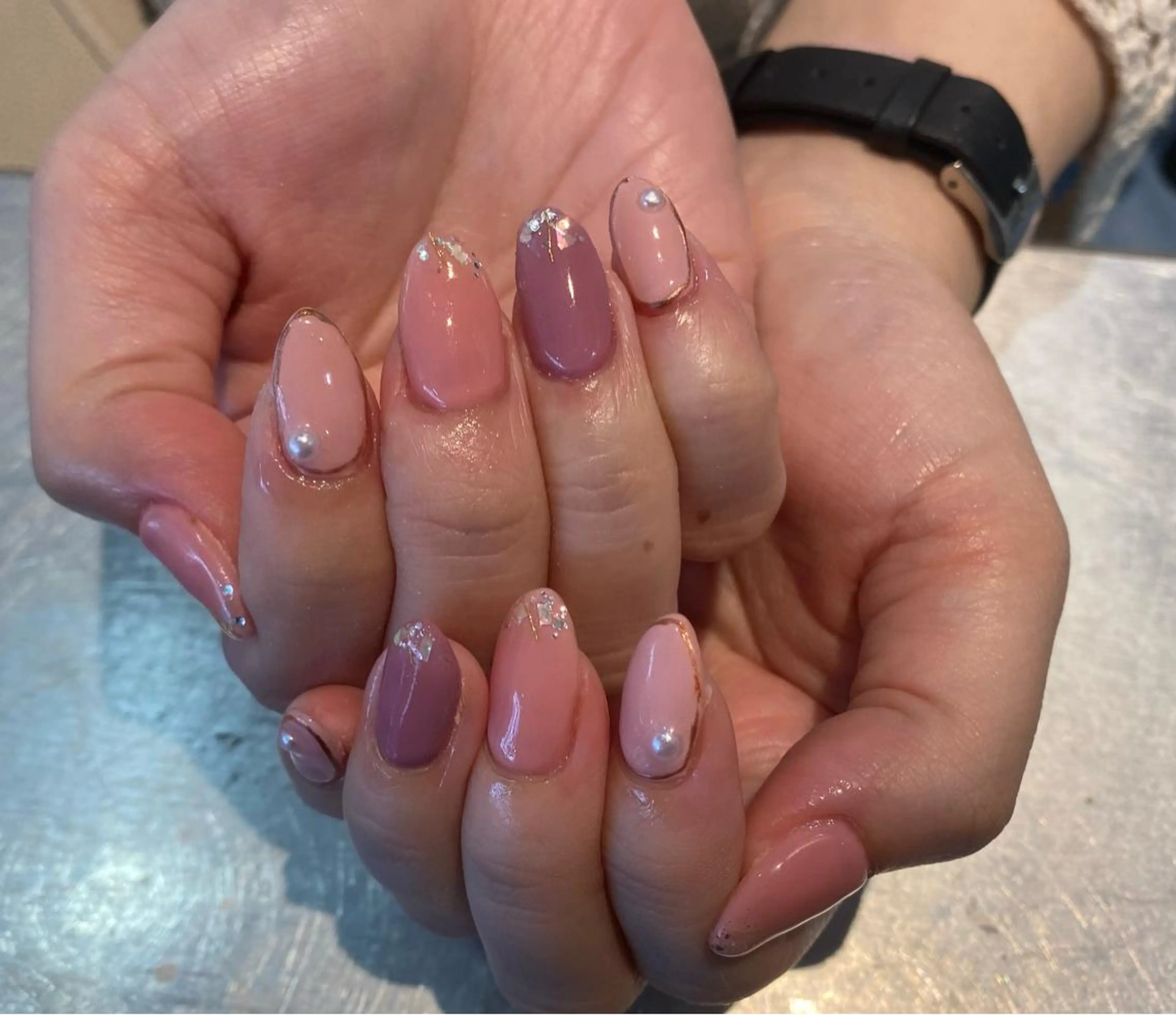 ネイル ワンカラーネイル Raybeauty marinaのネイルデザイン