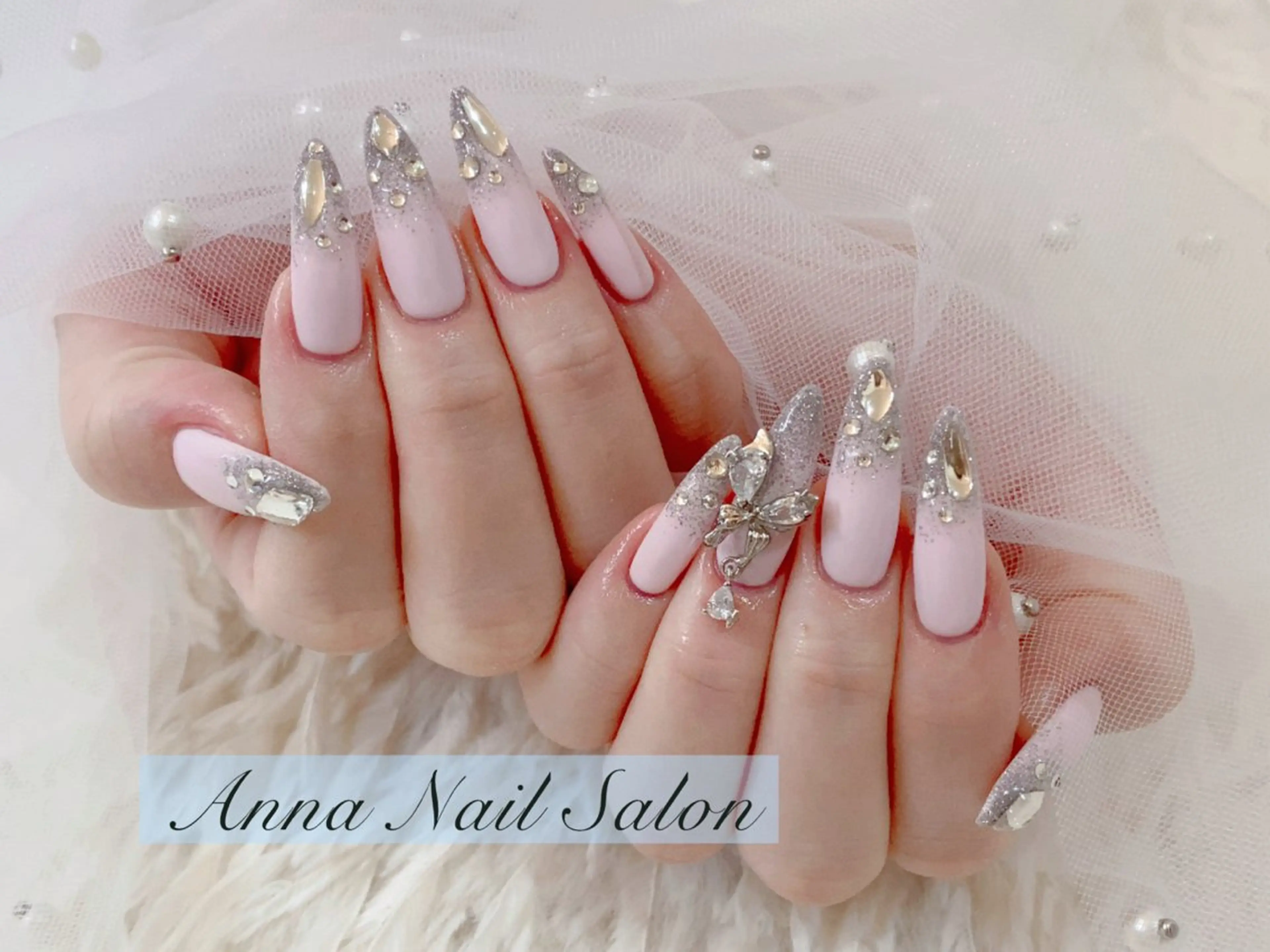 ネイル ハンドネイル 🩵ANNA Nail  🩵のネイルデザイン