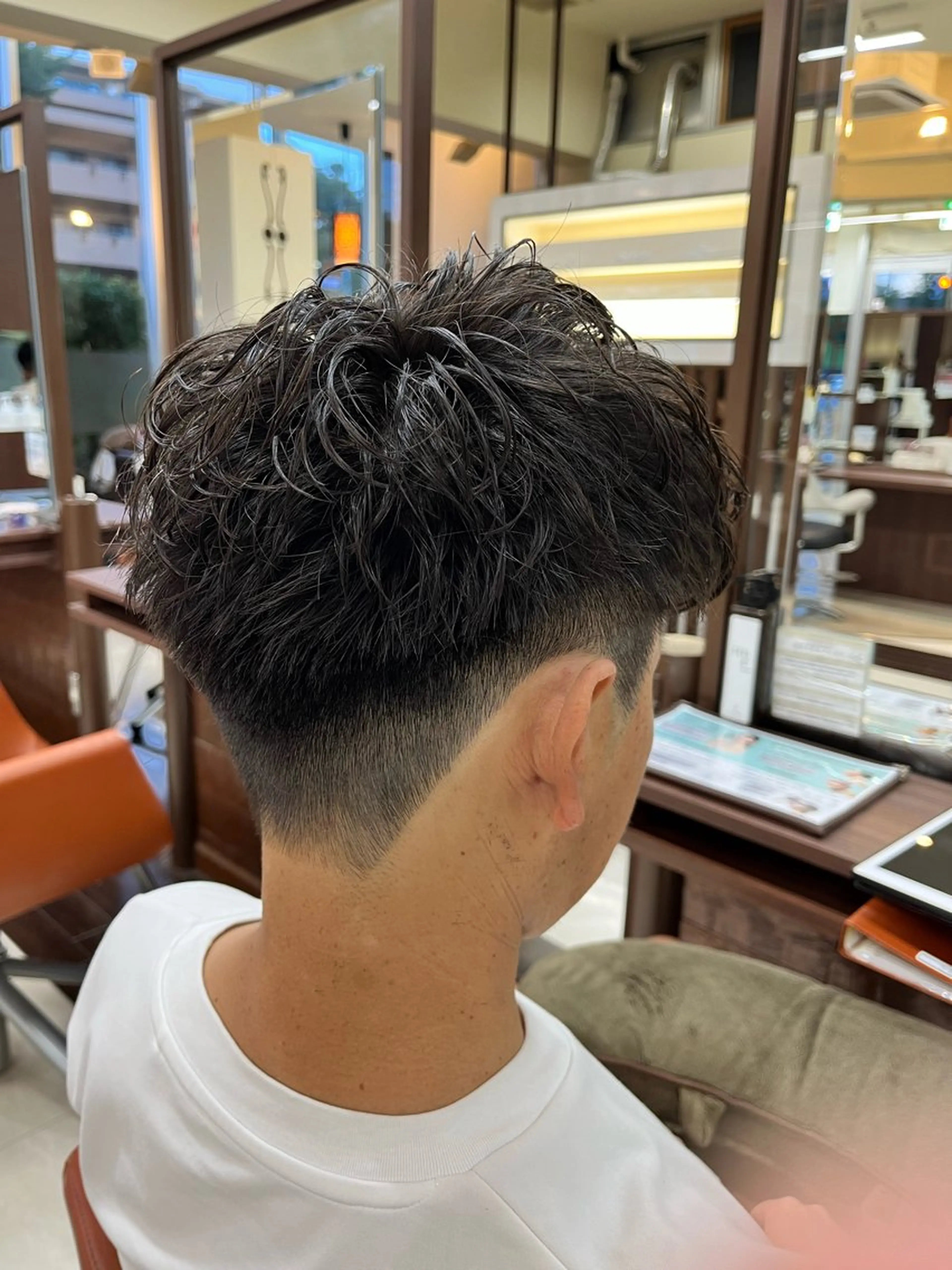 ショート パーマ メンズ マッシュ メンズパーマ ニュアンスパーマ 🧊メンズ特化🧊 高木航希のヘアスタイル