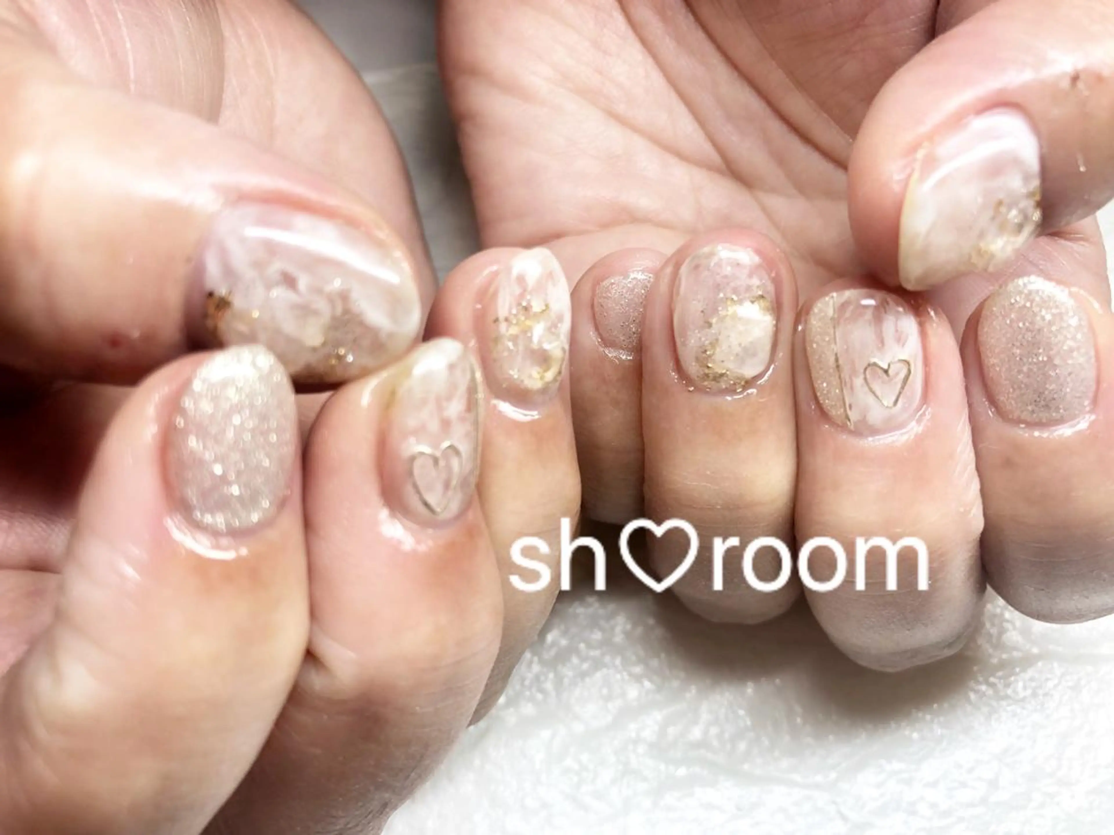ネイル アートネイル フットネイル フレンチネイル キラキラネイル 韓国ネイル Nail salon Ruuのネイルデザイン