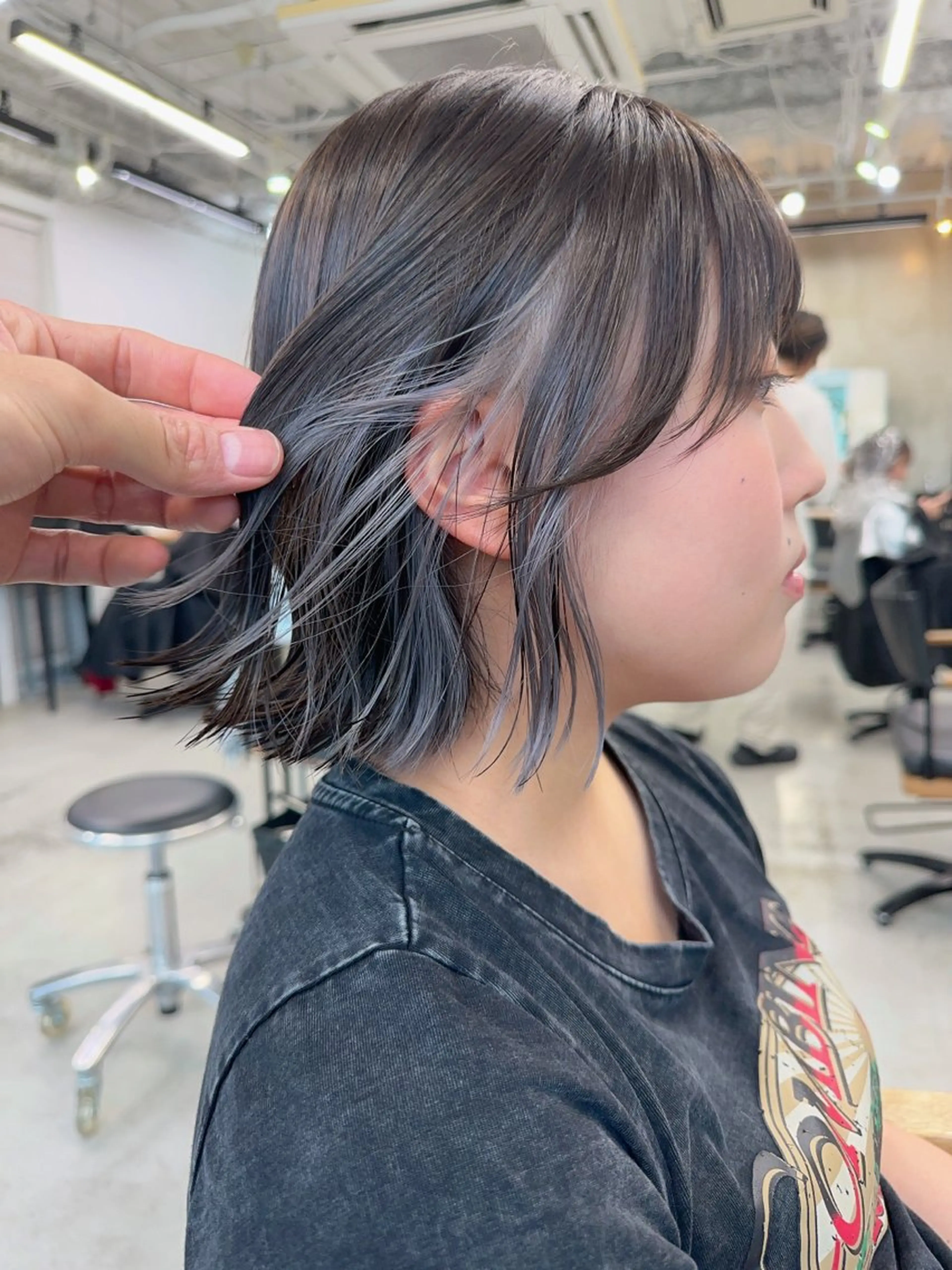 カラー カット ヘアカラー トリートメント ブリーチダブルカラー 【koide】のヘアスタイル