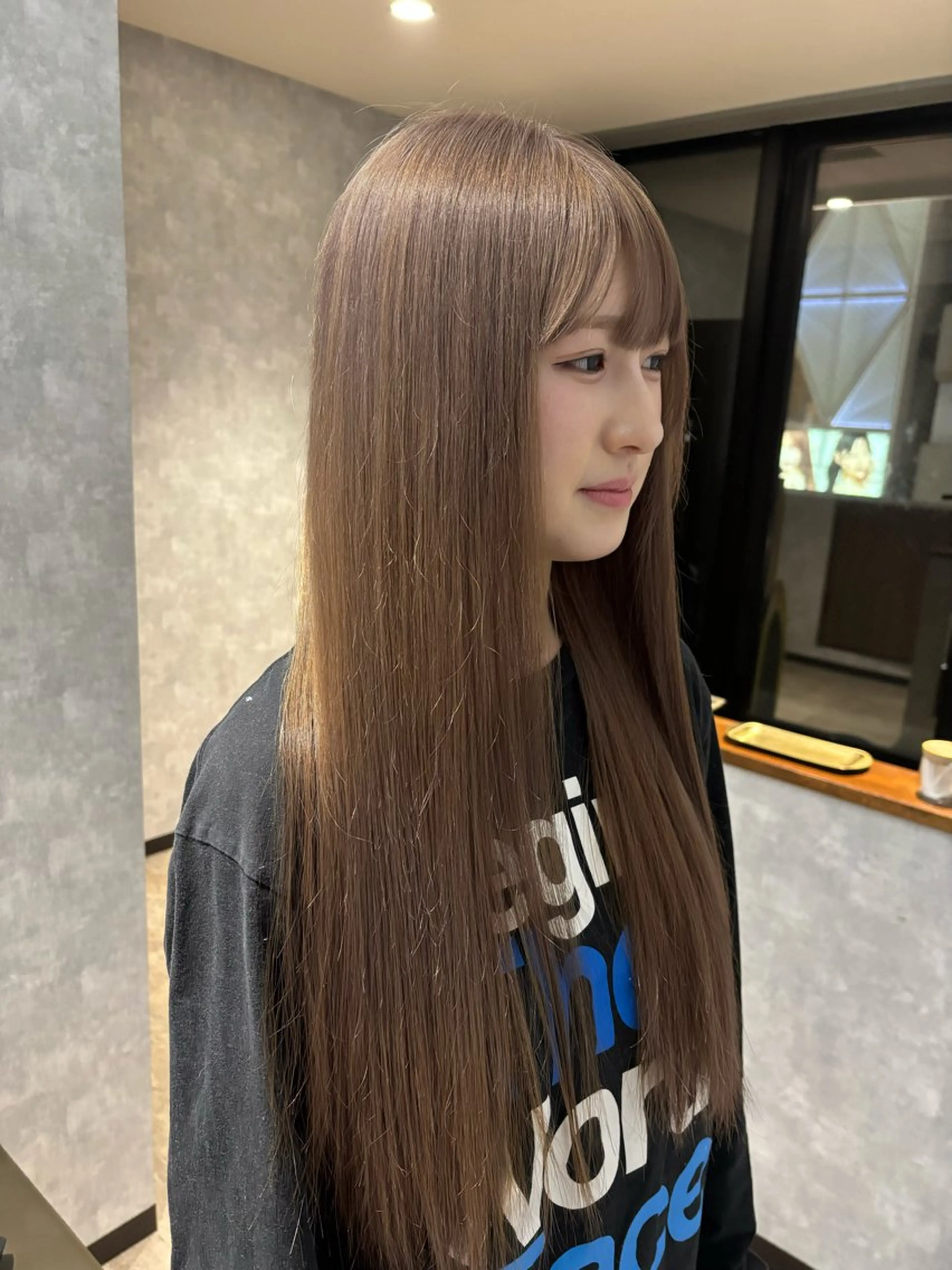 ロング カラー カット ヘアカラー トリートメント 🌐NATSUMI 🌐【寒色カラー】のヘアスタイル