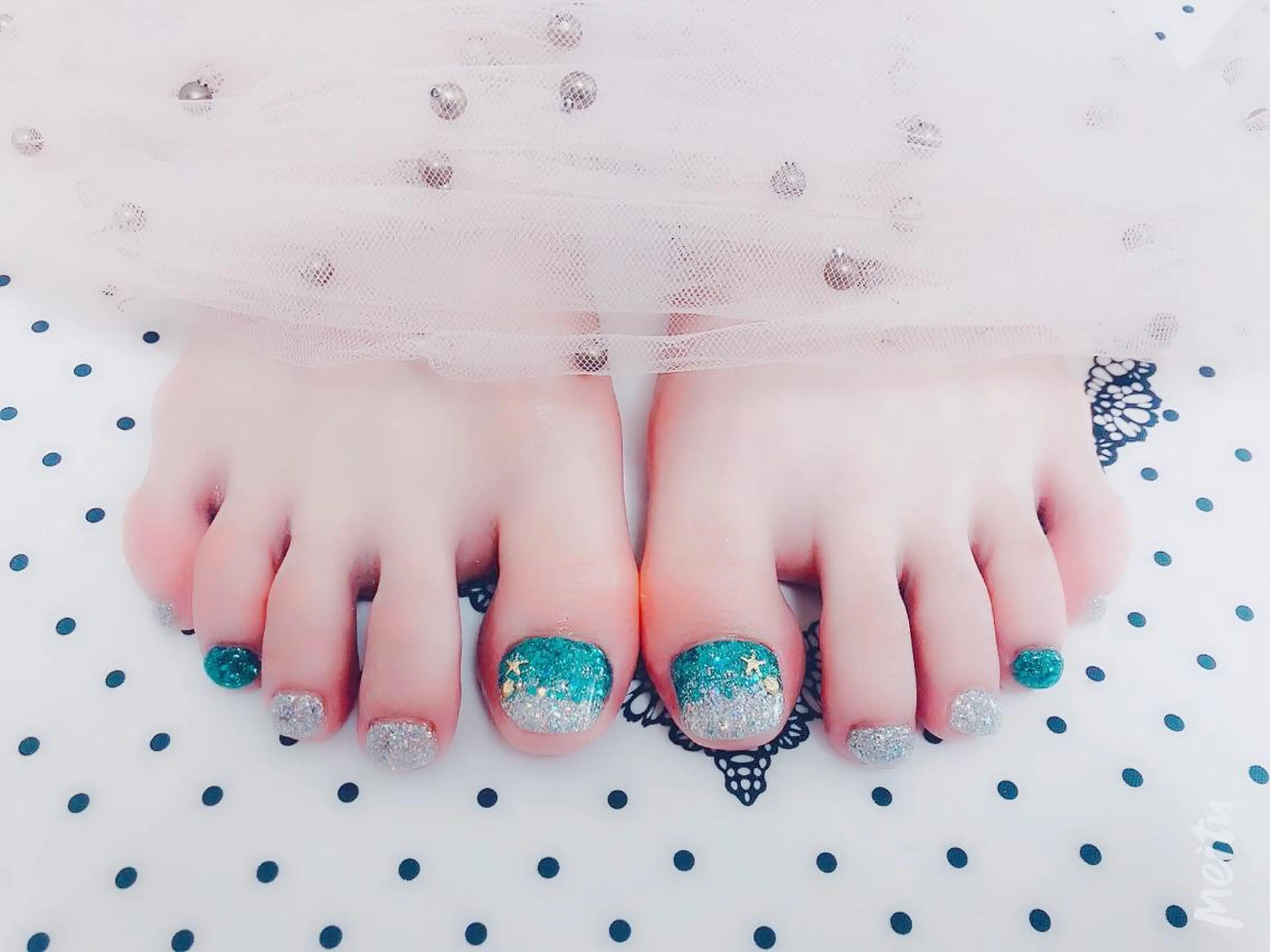 ネイル マジック ミラーのネイルデザイン