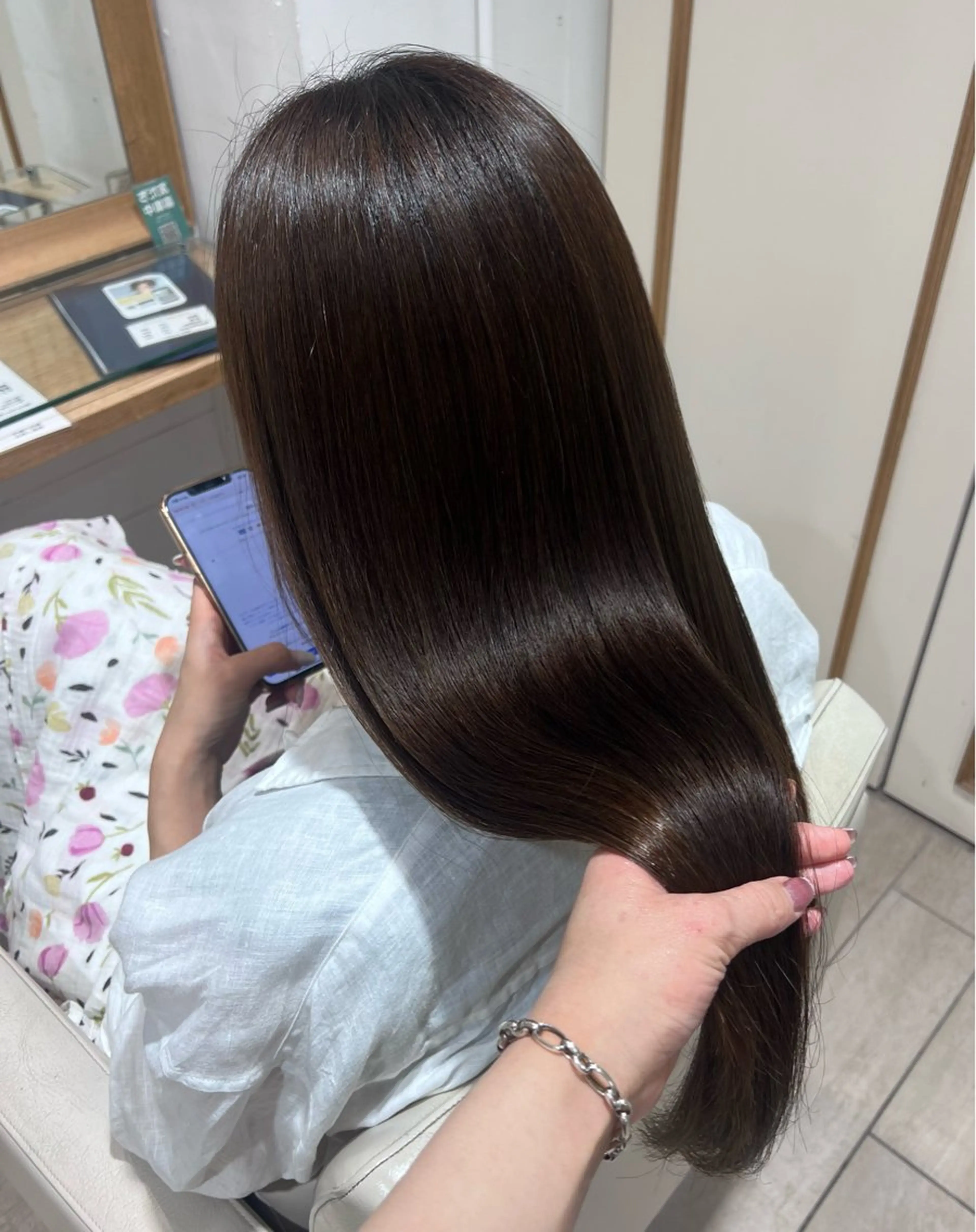 ロング トリートメント モデル募集 セイノチヒロのヘアスタイル