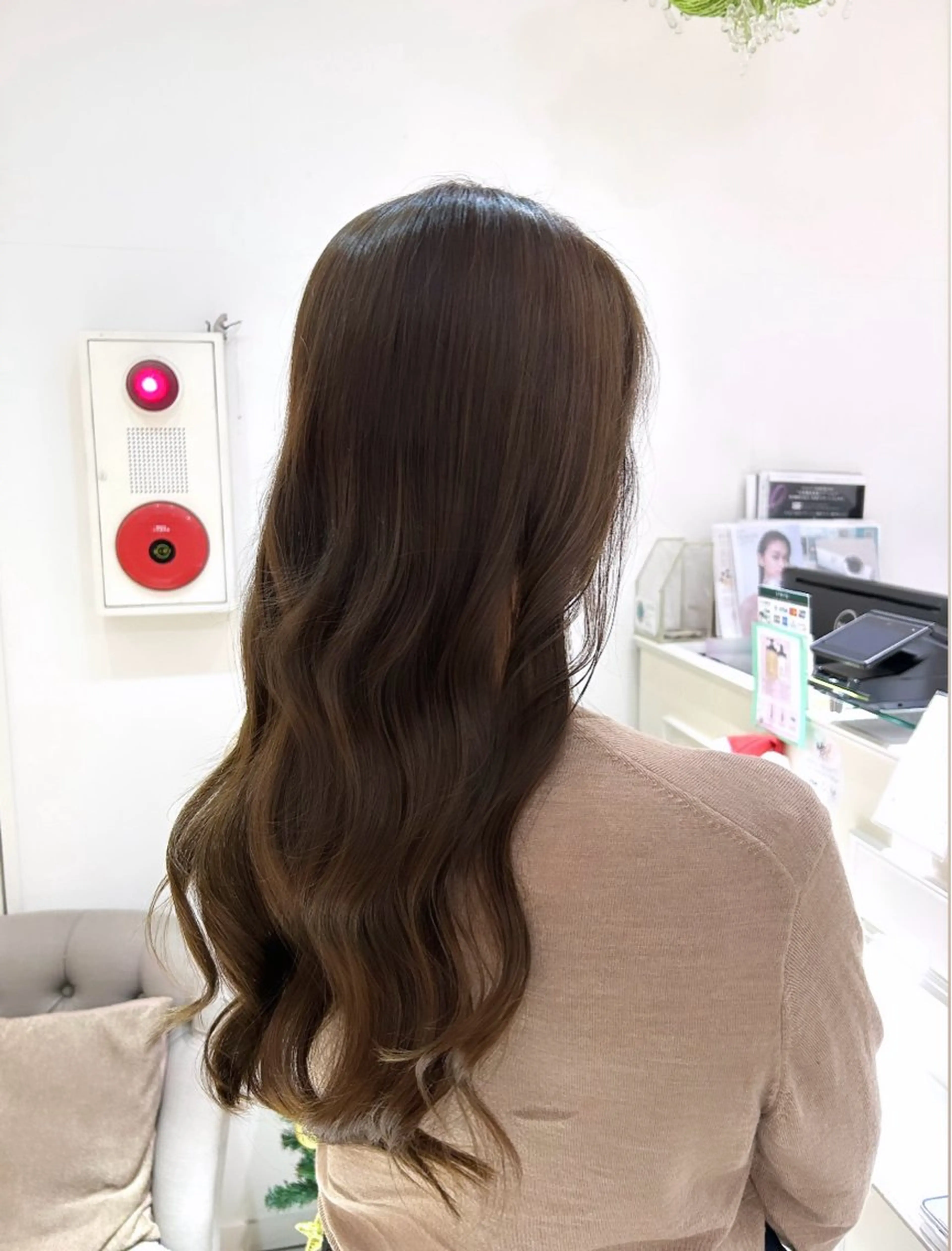 ロング カラー ヘアアレンジ カット ヘアカラー トリートメント 吉水 彩乃 /ボブ/艶感カラーのヘアスタイル
