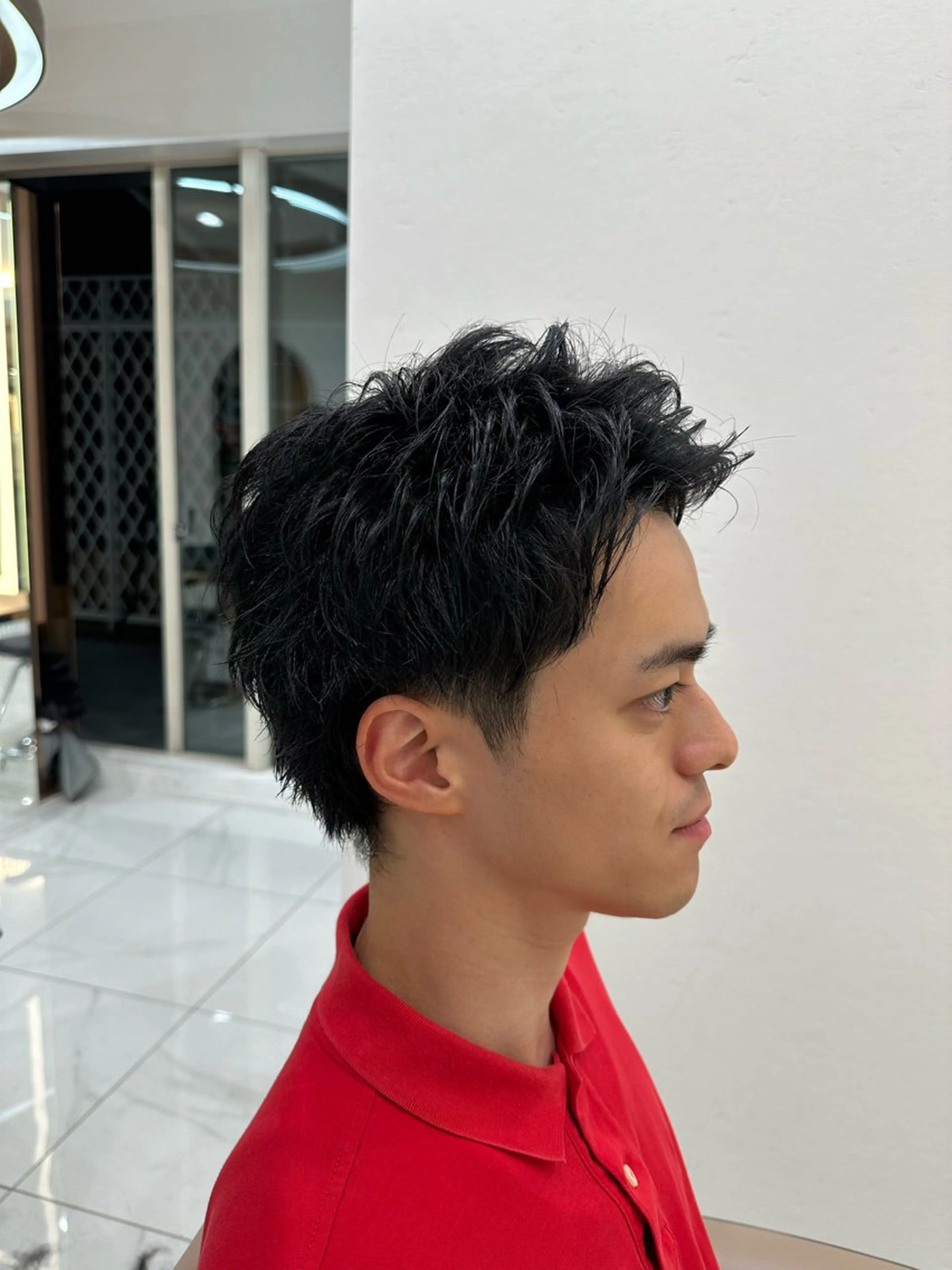 メンズ 白髪ぼかし/メッシュ ハイライト/ゆうとのヘアスタイル