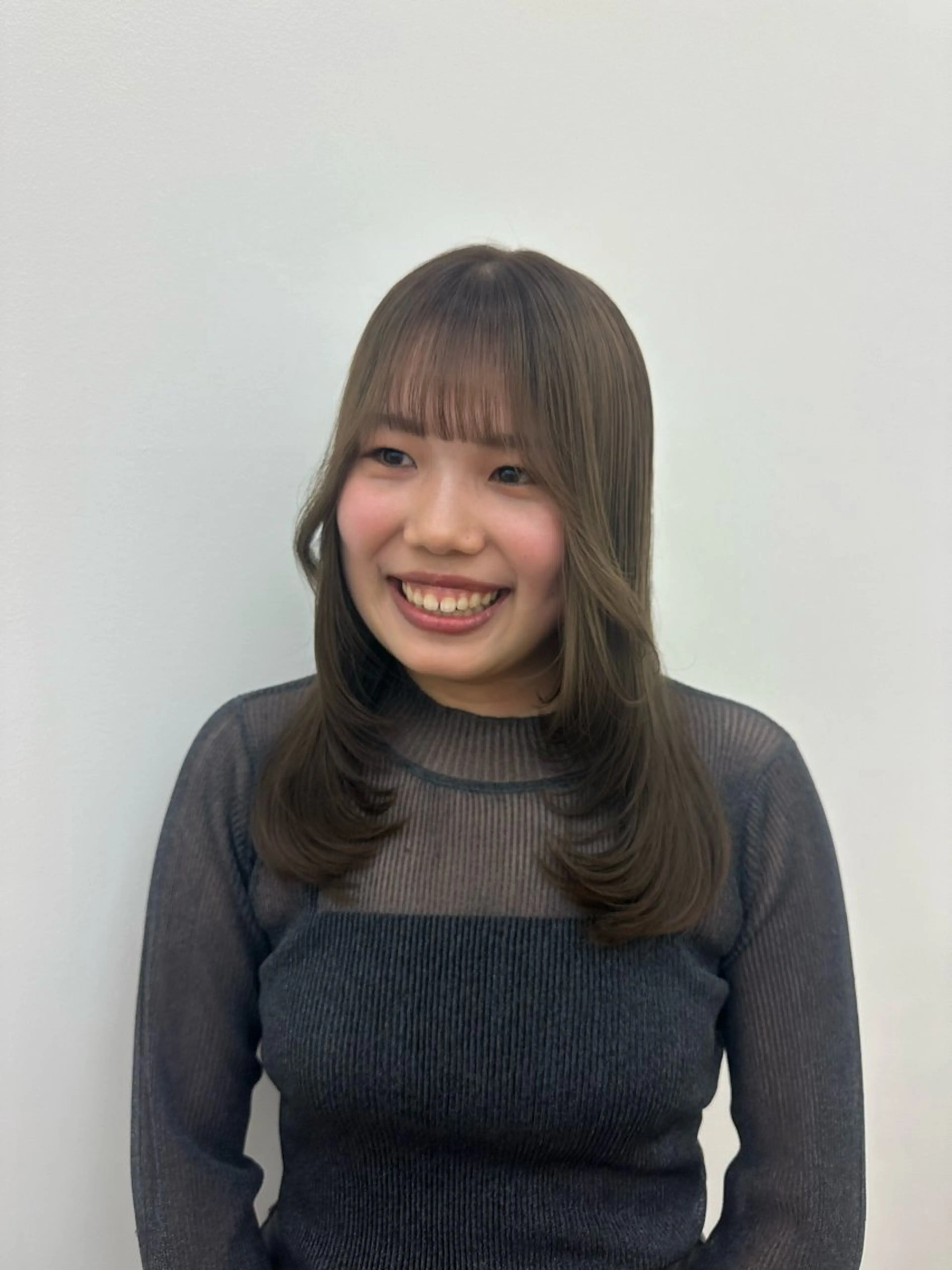 名駅/艶カラー/原田 永遠のヘアスタイル