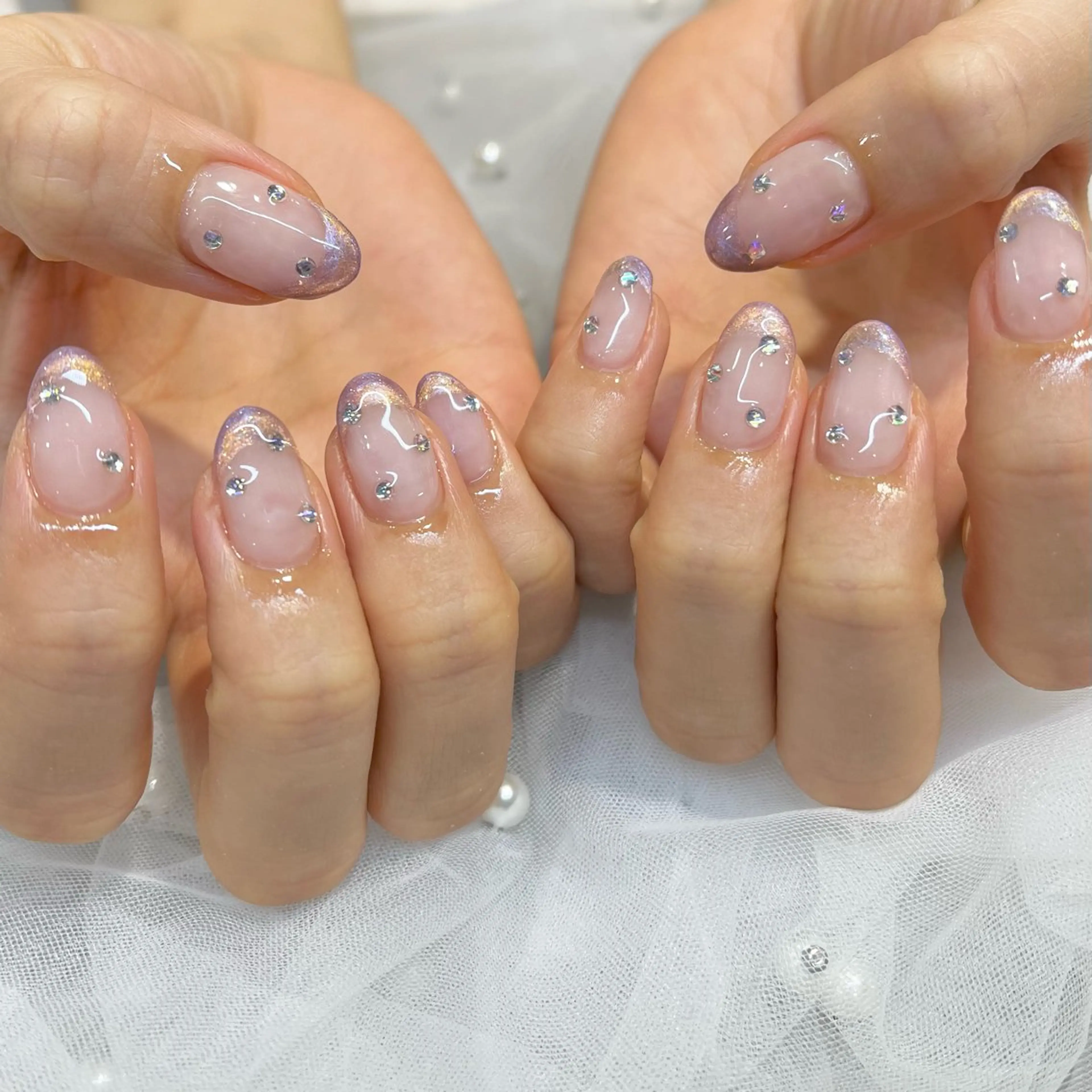 ネイル 持ち込み 内田 里穂のネイルデザイン