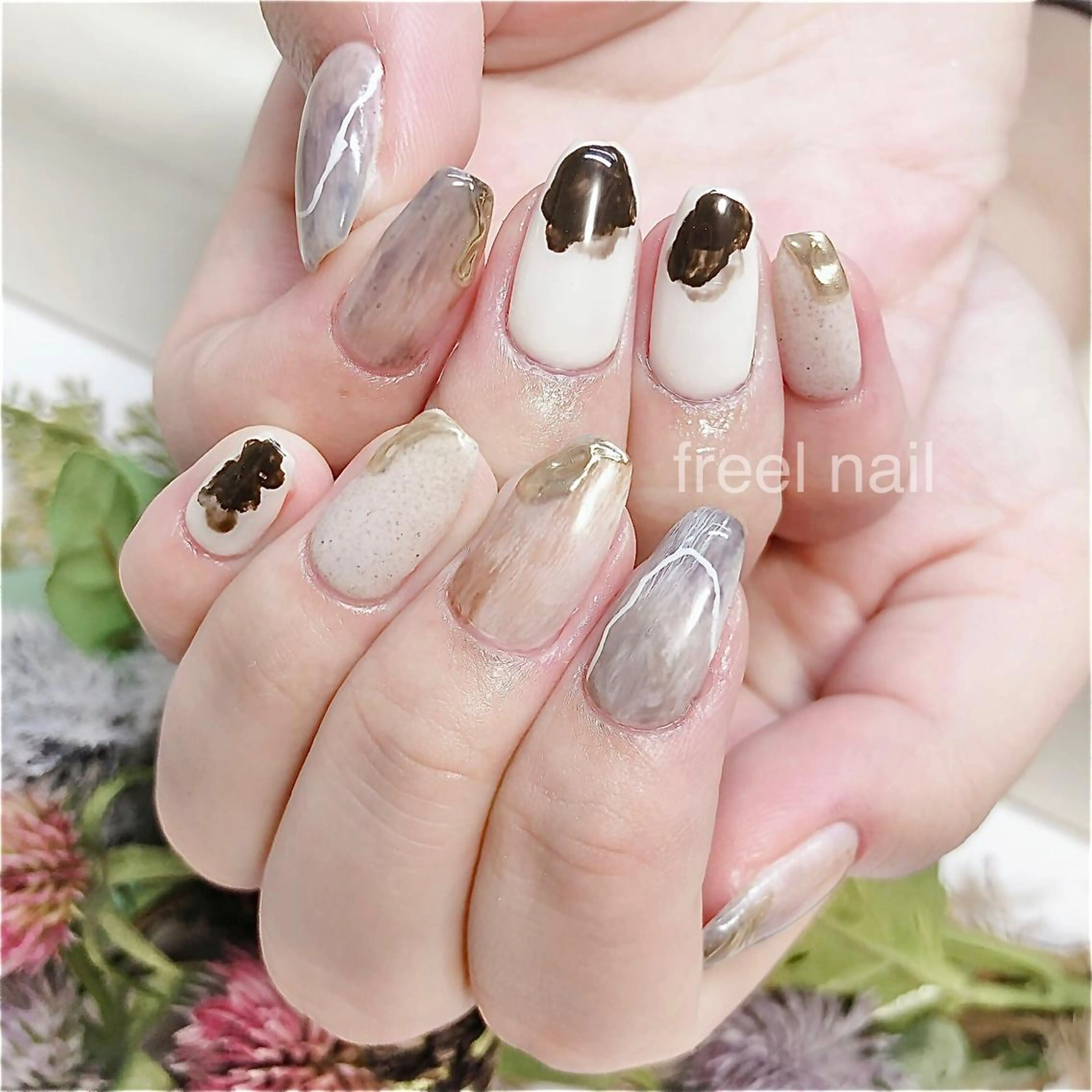 ネイル ハンドネイル freel Beautyのネイルデザイン