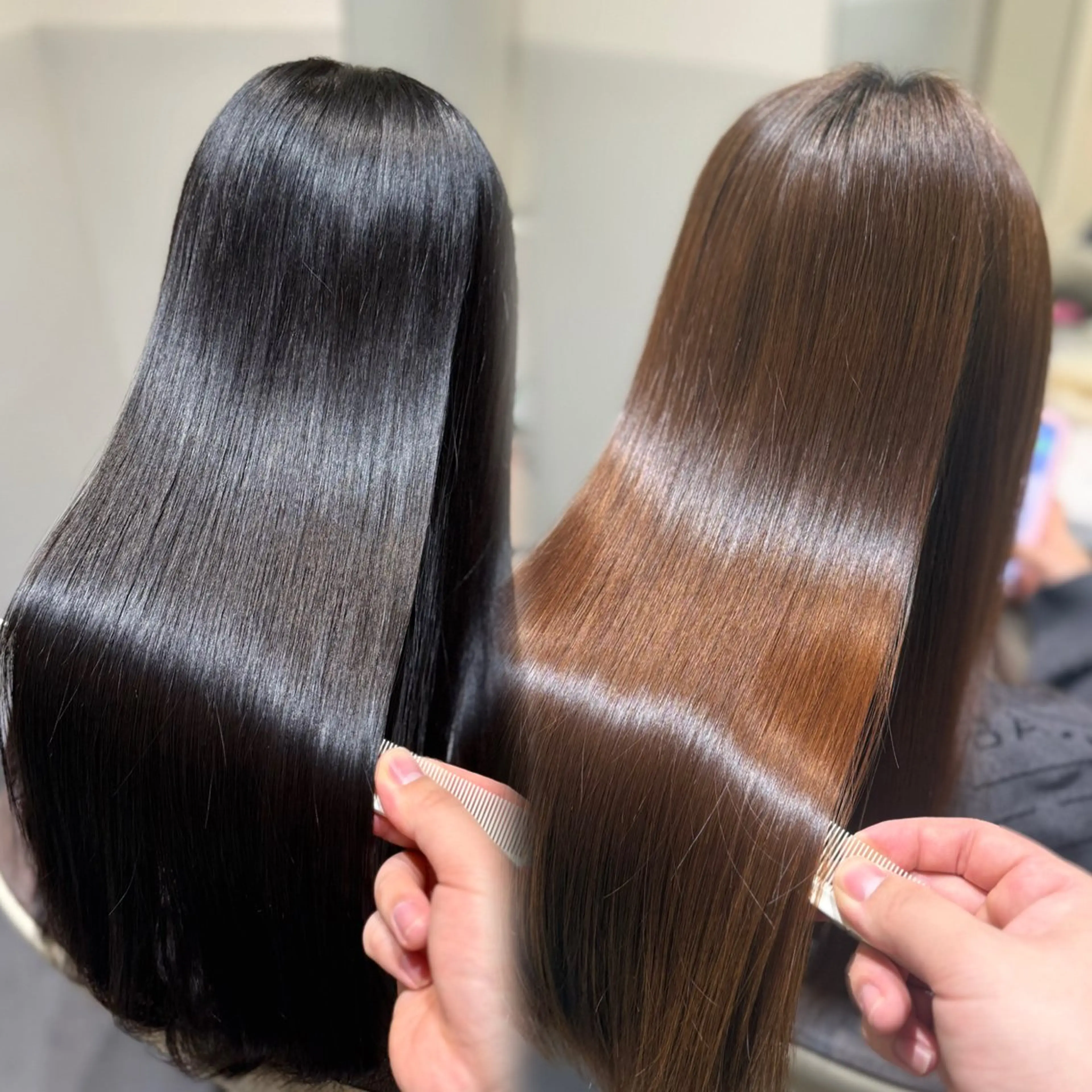 ロング 🌈新宿/縮毛矯正/ 髪質改善/福原🌈のヘアスタイル