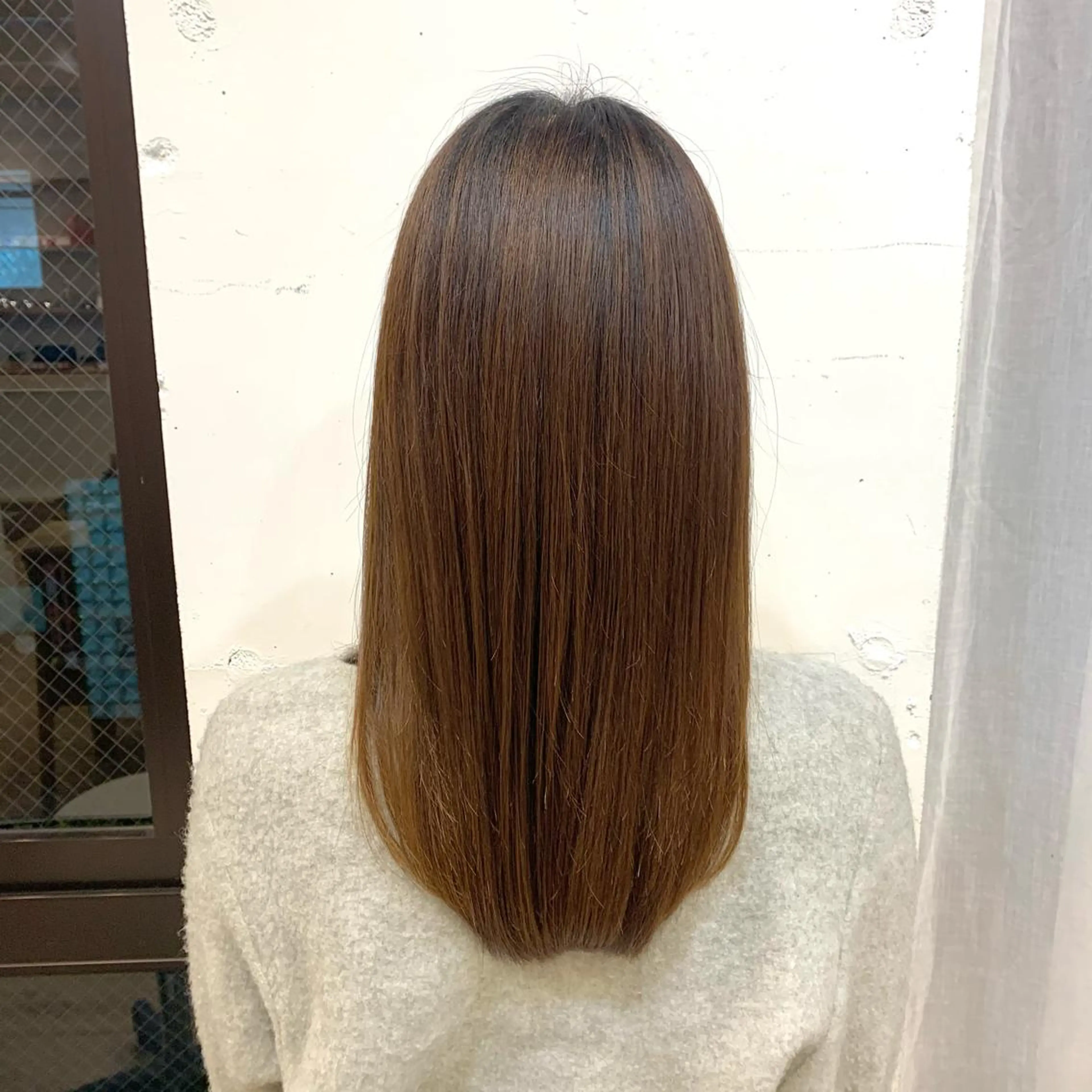 セミロング まろやかカラー🤎 みなとまほのヘアスタイル