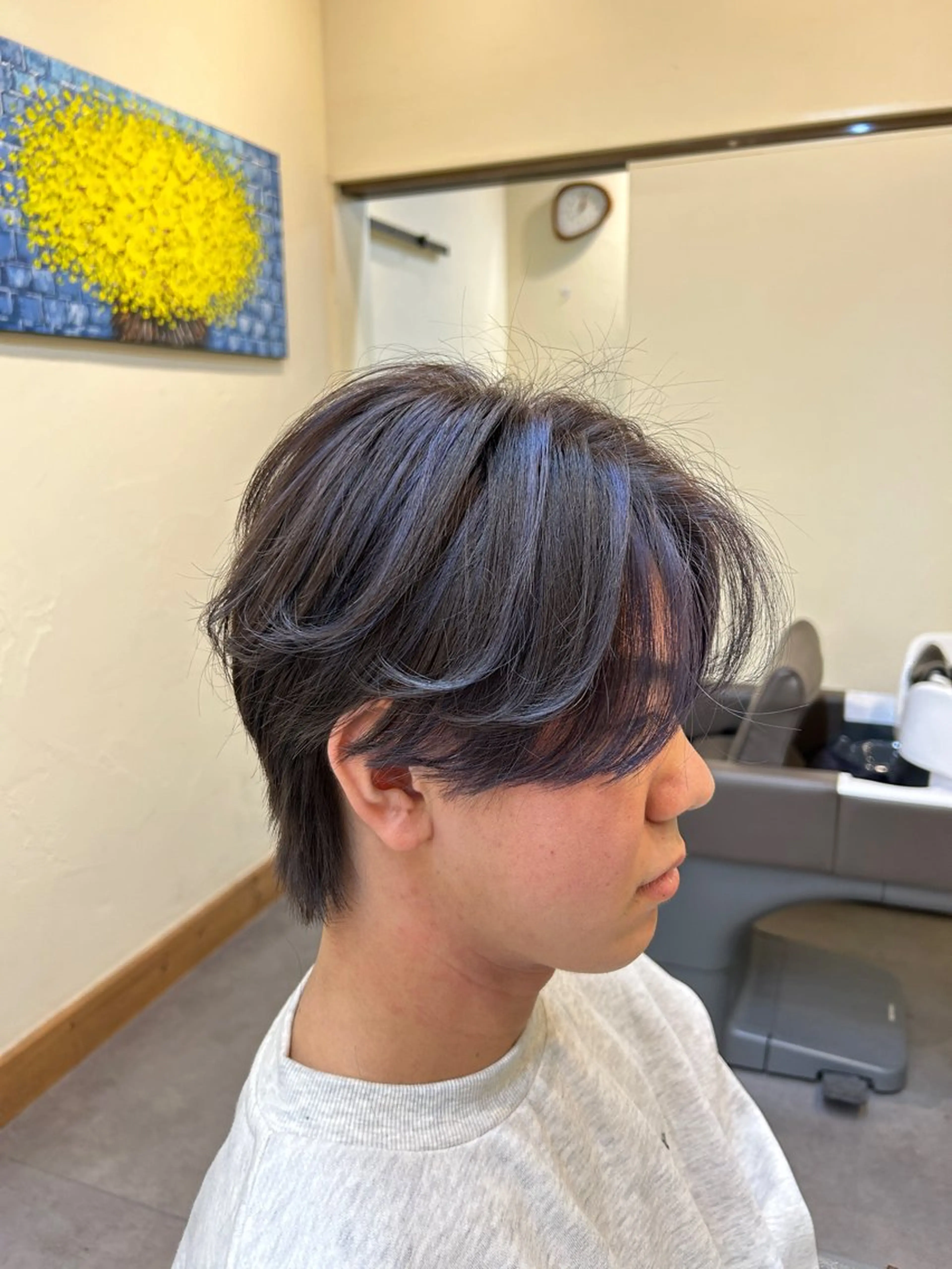 カラー パーマ メンズ カット メンズ特化美容師 岩田拓海のヘアスタイル