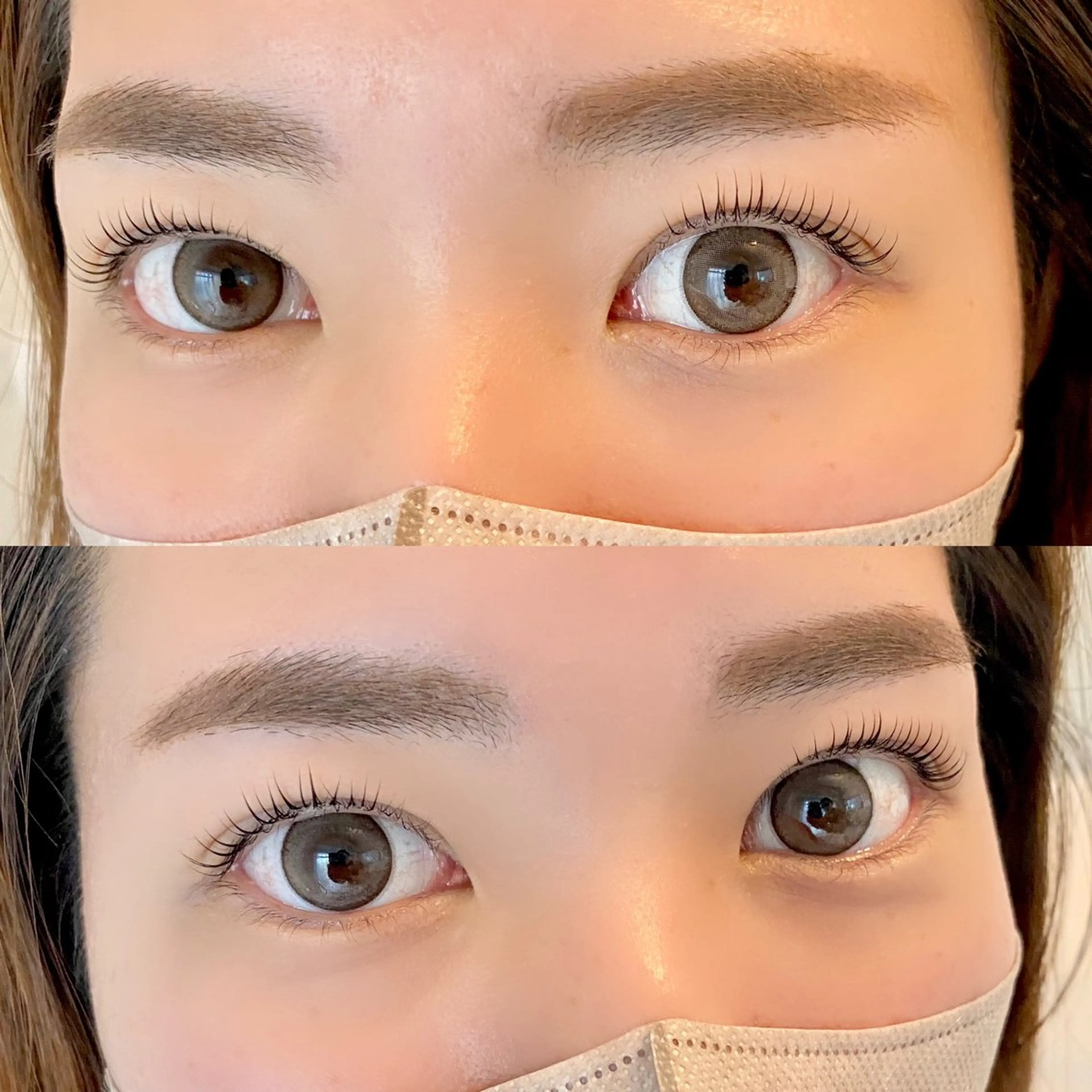 マツエク・マツパ 一重×まつ毛パーマ mone eyelashのマツエク・マツパデザイン