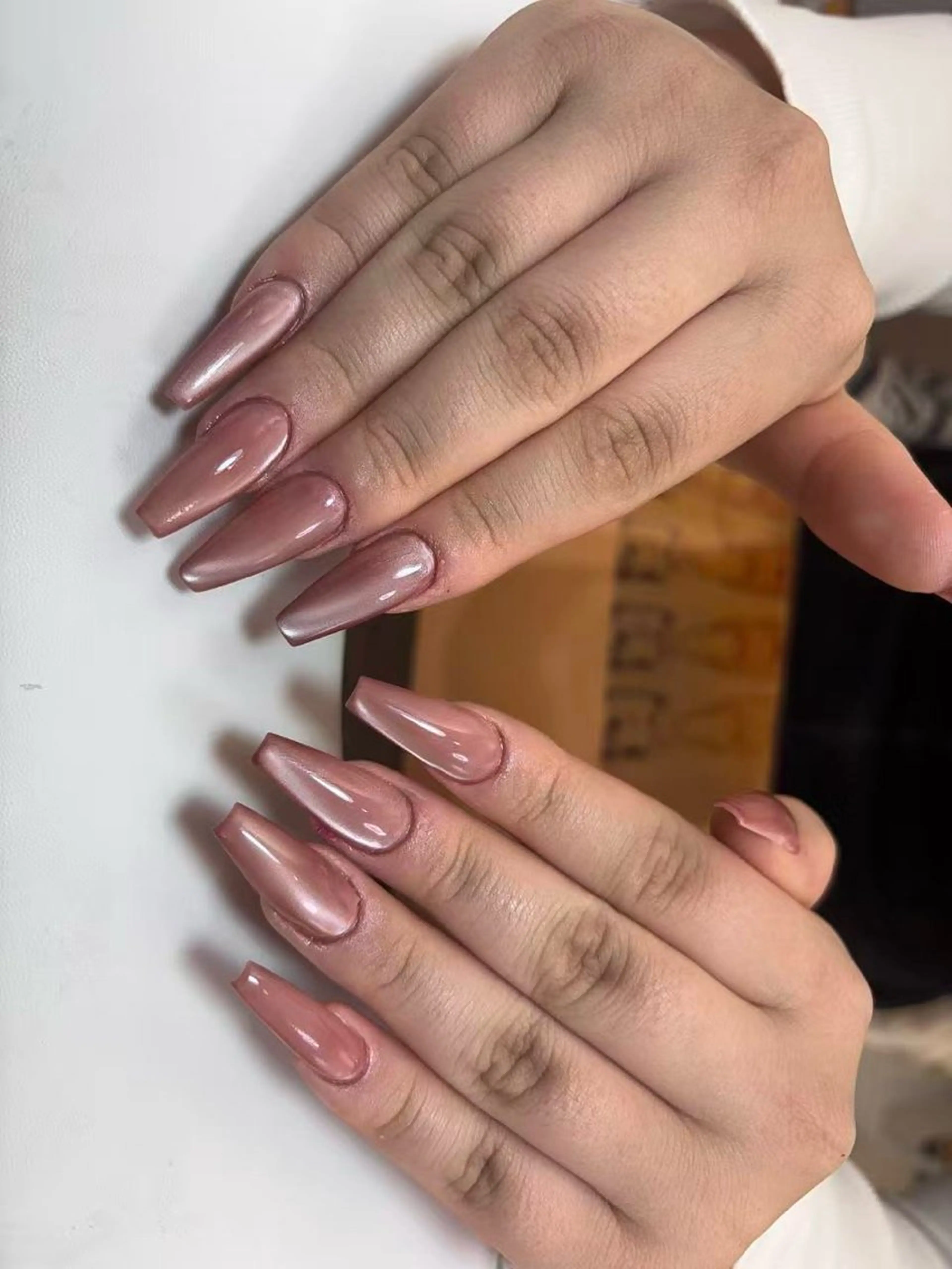 ネイル アートネイル チークネイル 長さ出し フレンチネイル ジェルネイル ハンドネイル ハンドケア Yumi Nail Seiのネイルデザイン