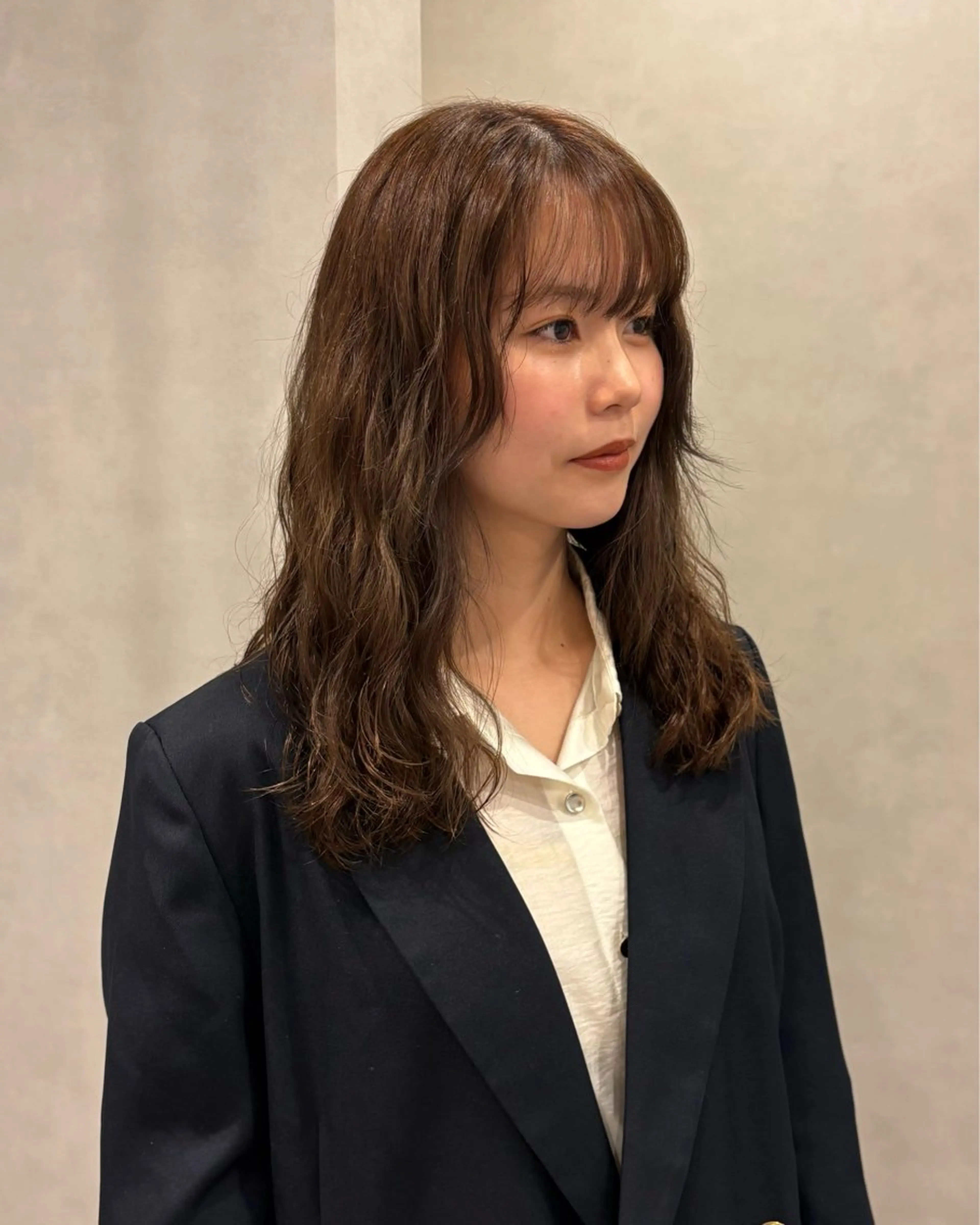 セミロング カラー ヘアカラー Lita./ sumireのヘアスタイル
