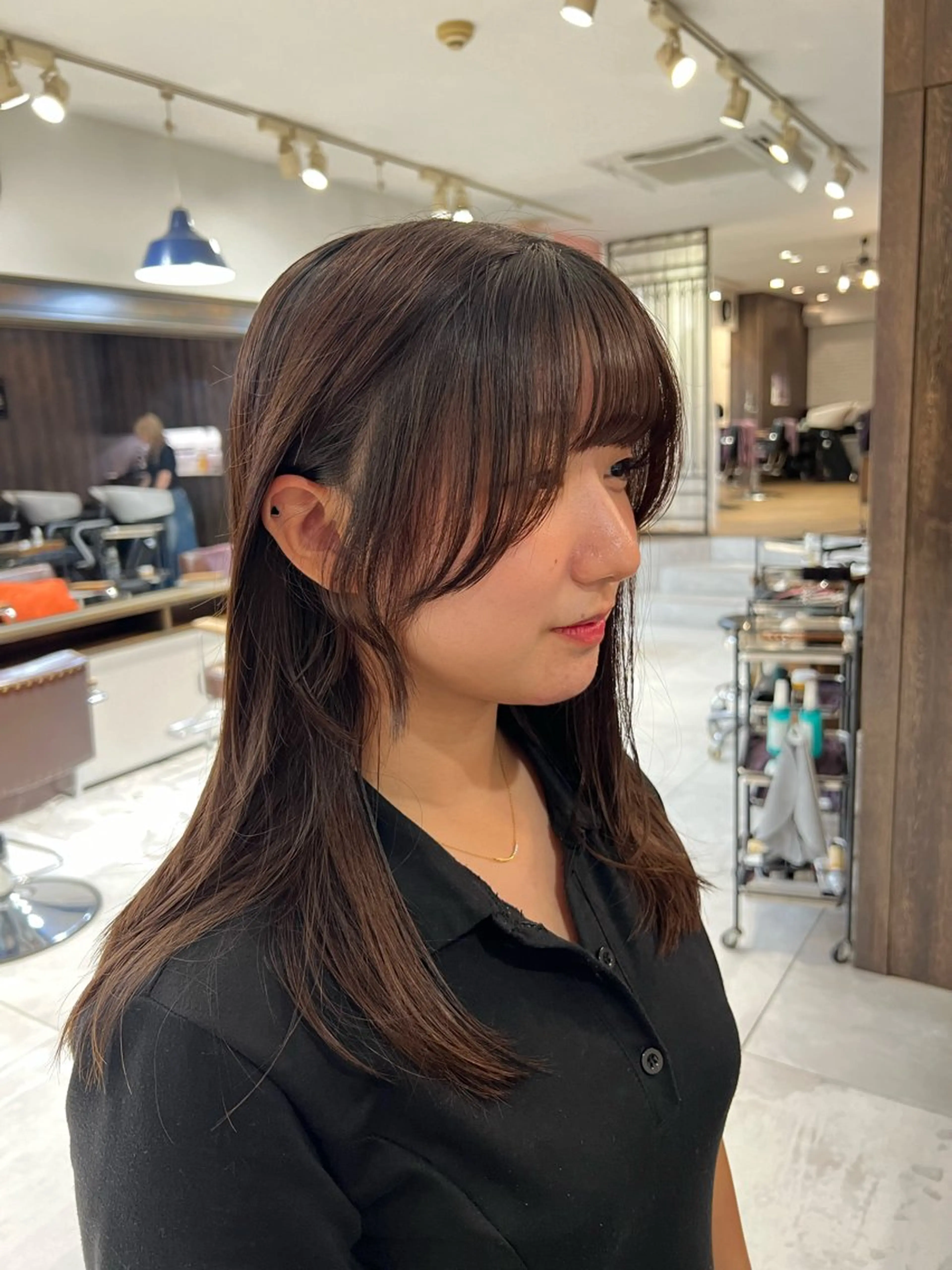 セミロング カットモデル募集 hiyo🐣🫧のヘアスタイル