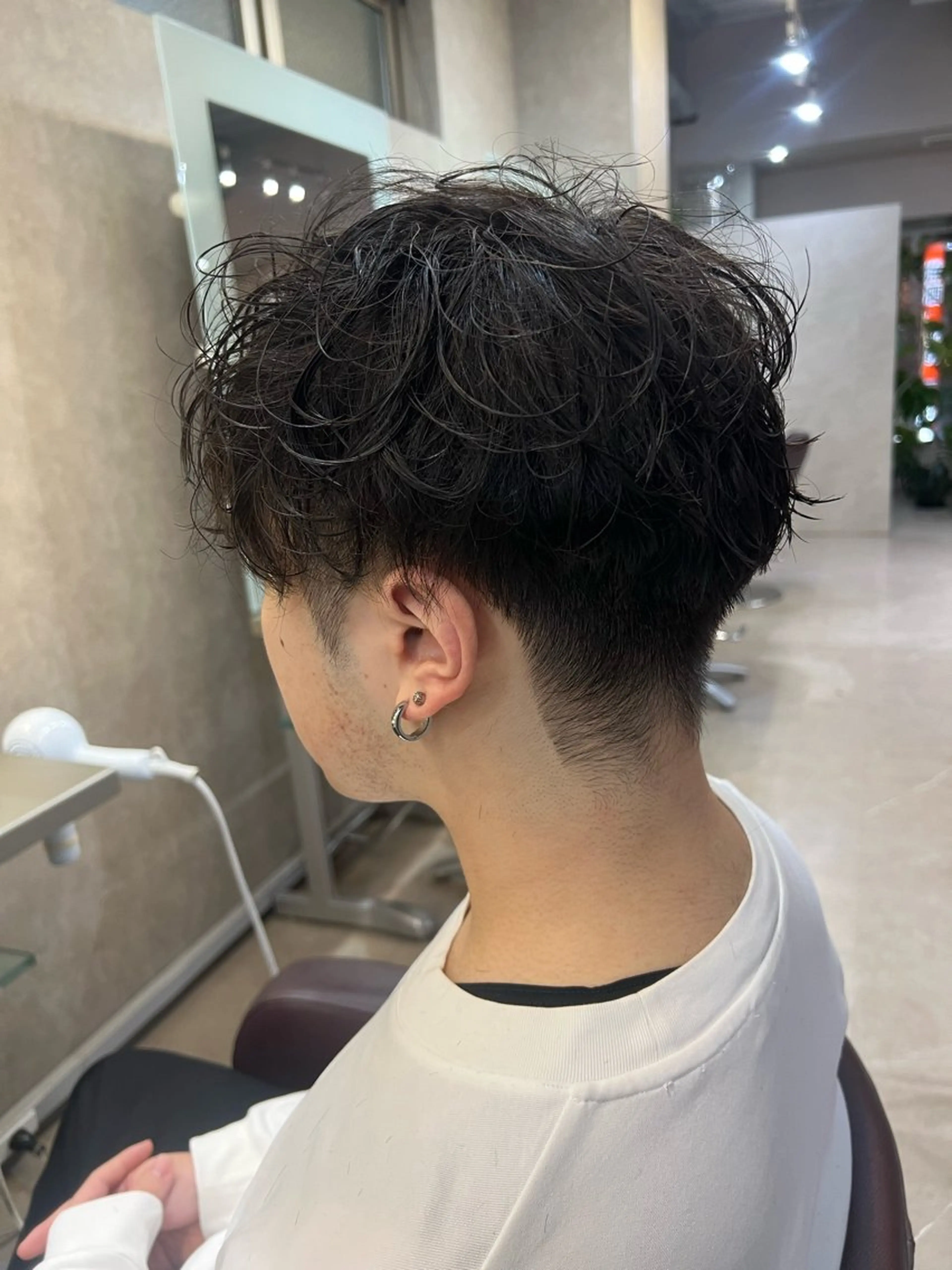 ショート パーマ メンズ カット パーマ Asuka ❁⃘のヘアスタイル