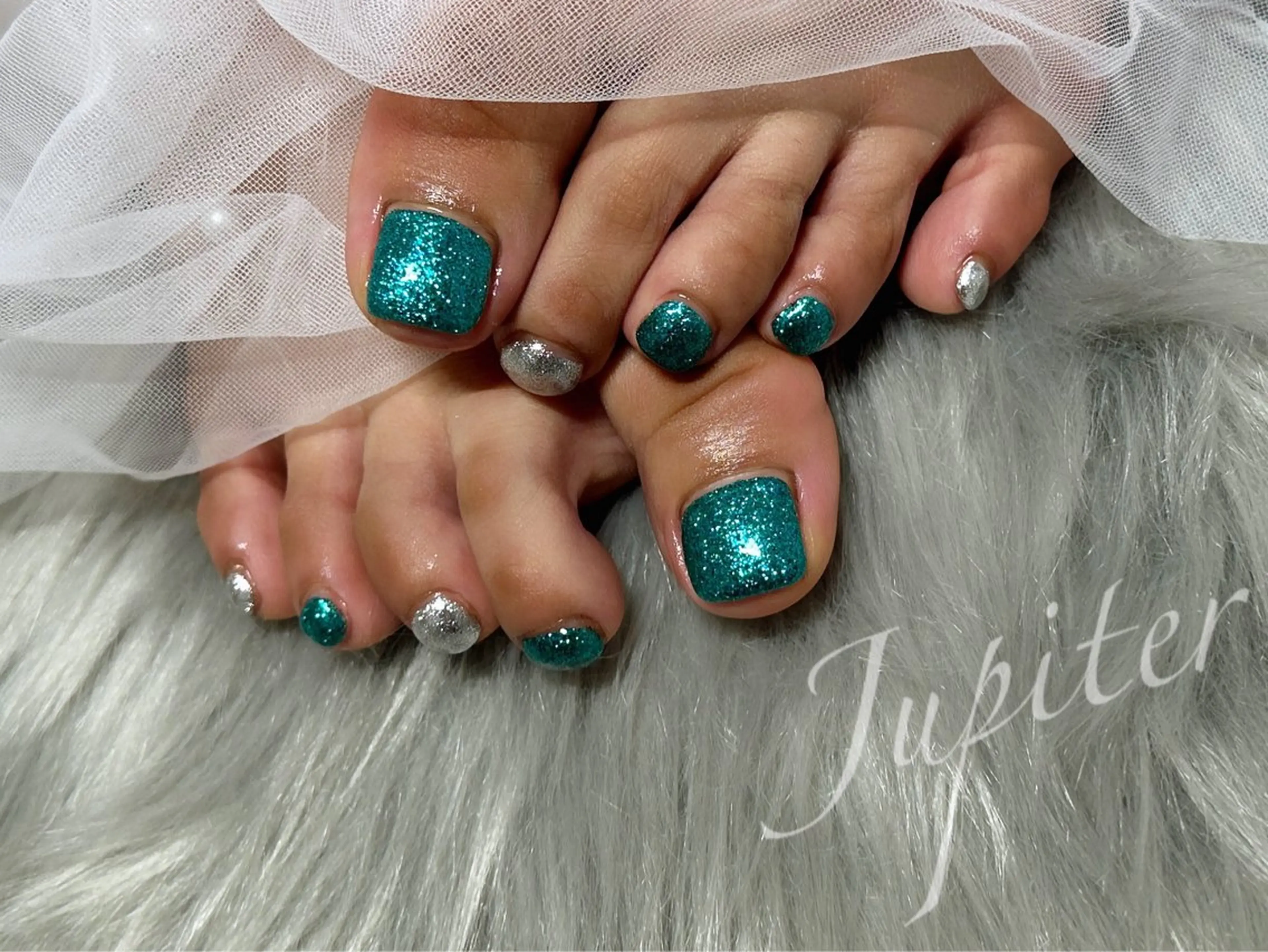 ネイル フットネイル Jupiter所属・Jupiter Toshieのネイルデザイン