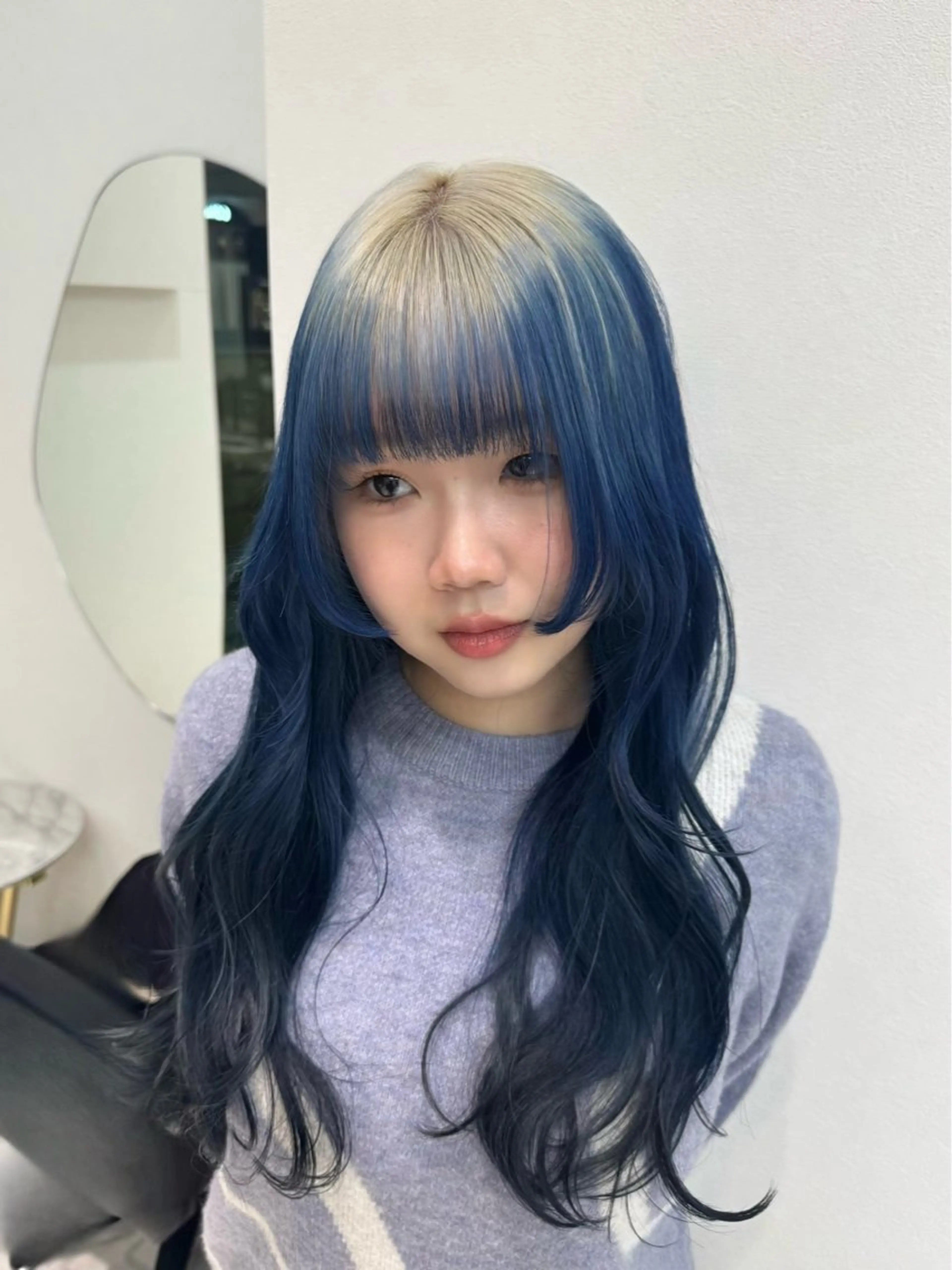 【🖤完全お任せ💯🩶】デザインカラーで迷ってる方はこちら！（ブリーチ➕カラー➕トリートメント)の写真