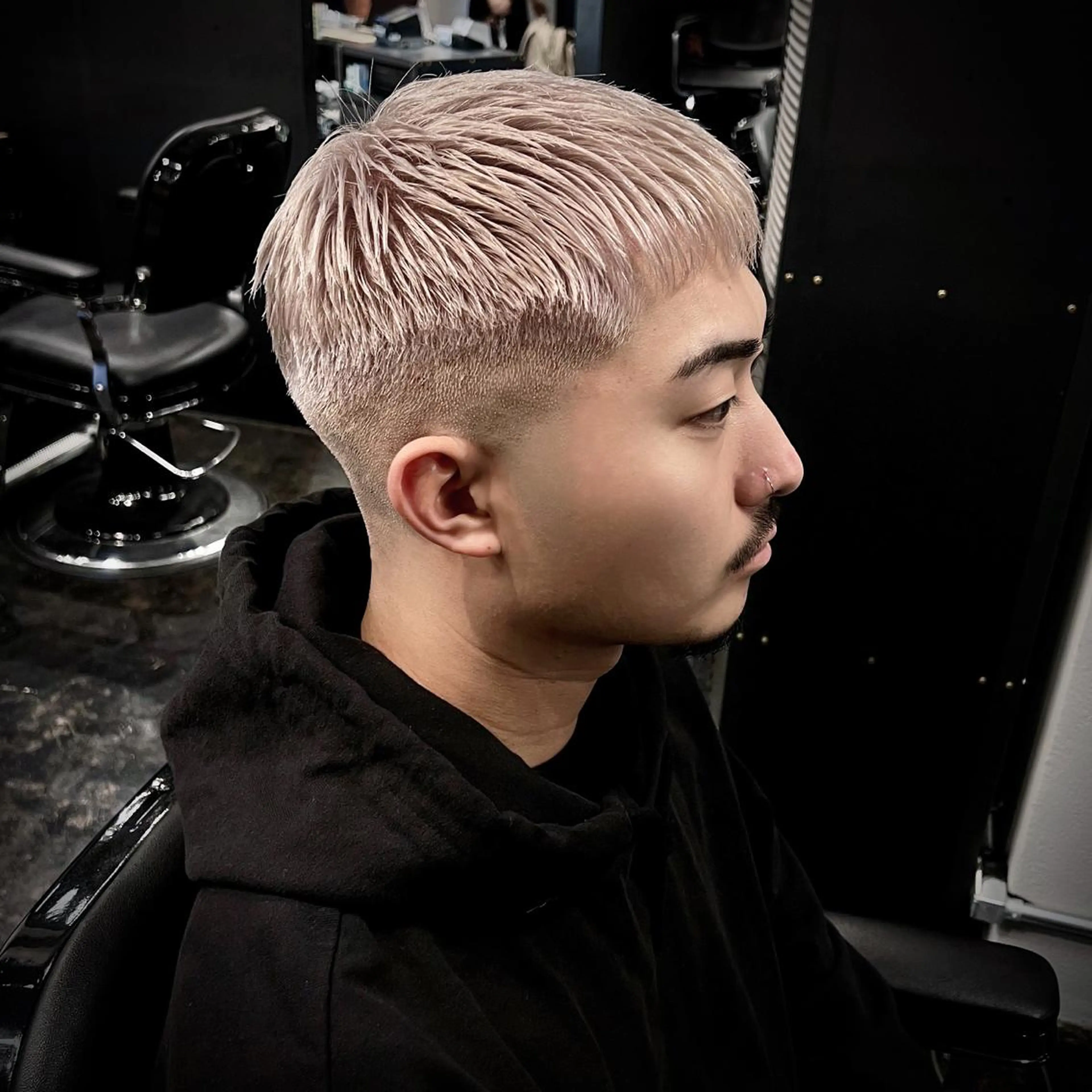 メンズ カット ヘアカラー トリートメント メンズ特化/パーマ/ メッシュ/竜成のヘアスタイル