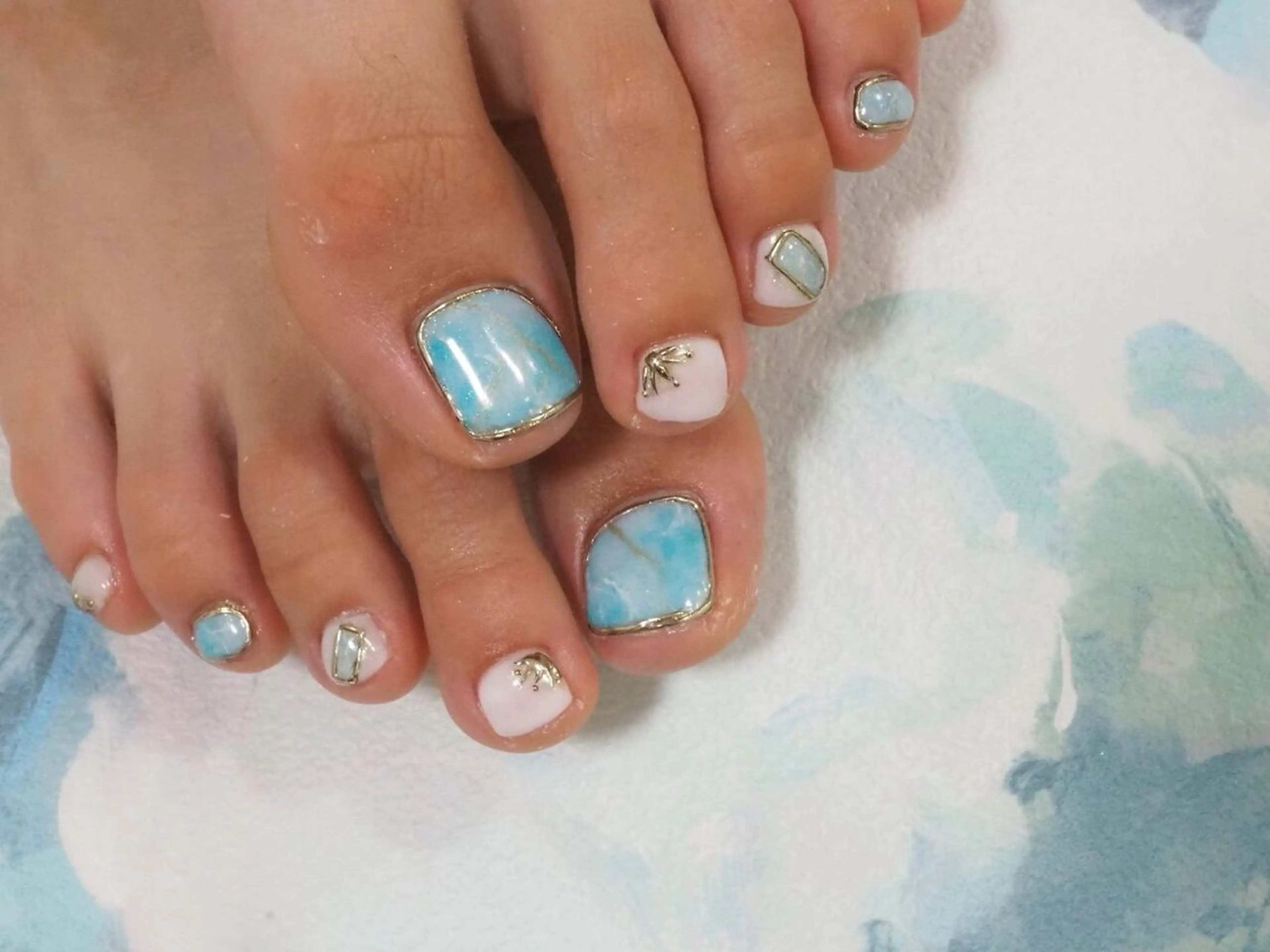 ご新規様限定Foot🦶🏻【オフあり⭕️】10本アート🎨 ⚠️土日祝+550円の写真