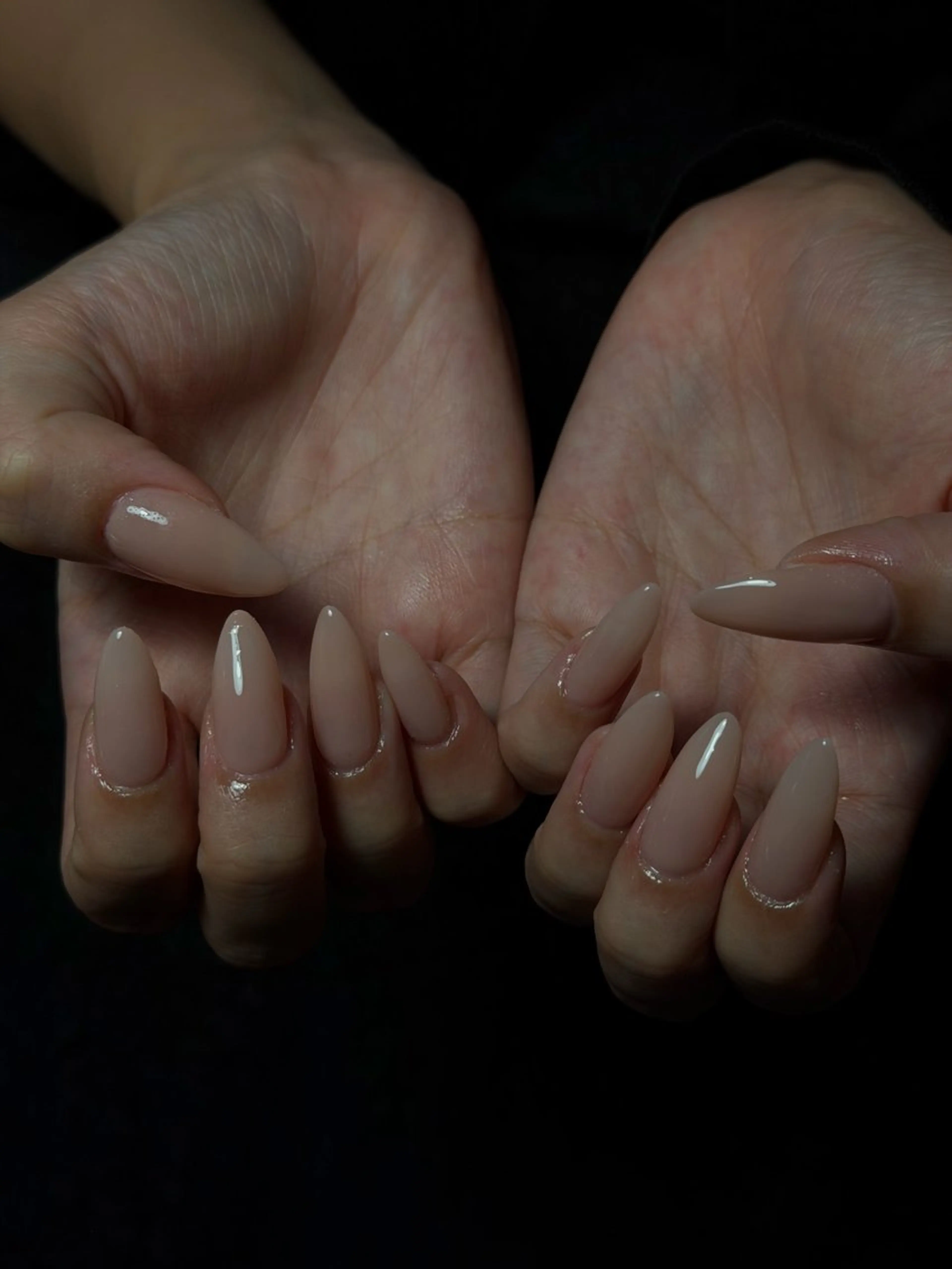 ネイル フレンチネイル グラデーション 韓国ネイル マグネットネイル シンプルネイル ハンドネイル CoMo Nailのネイルデザイン