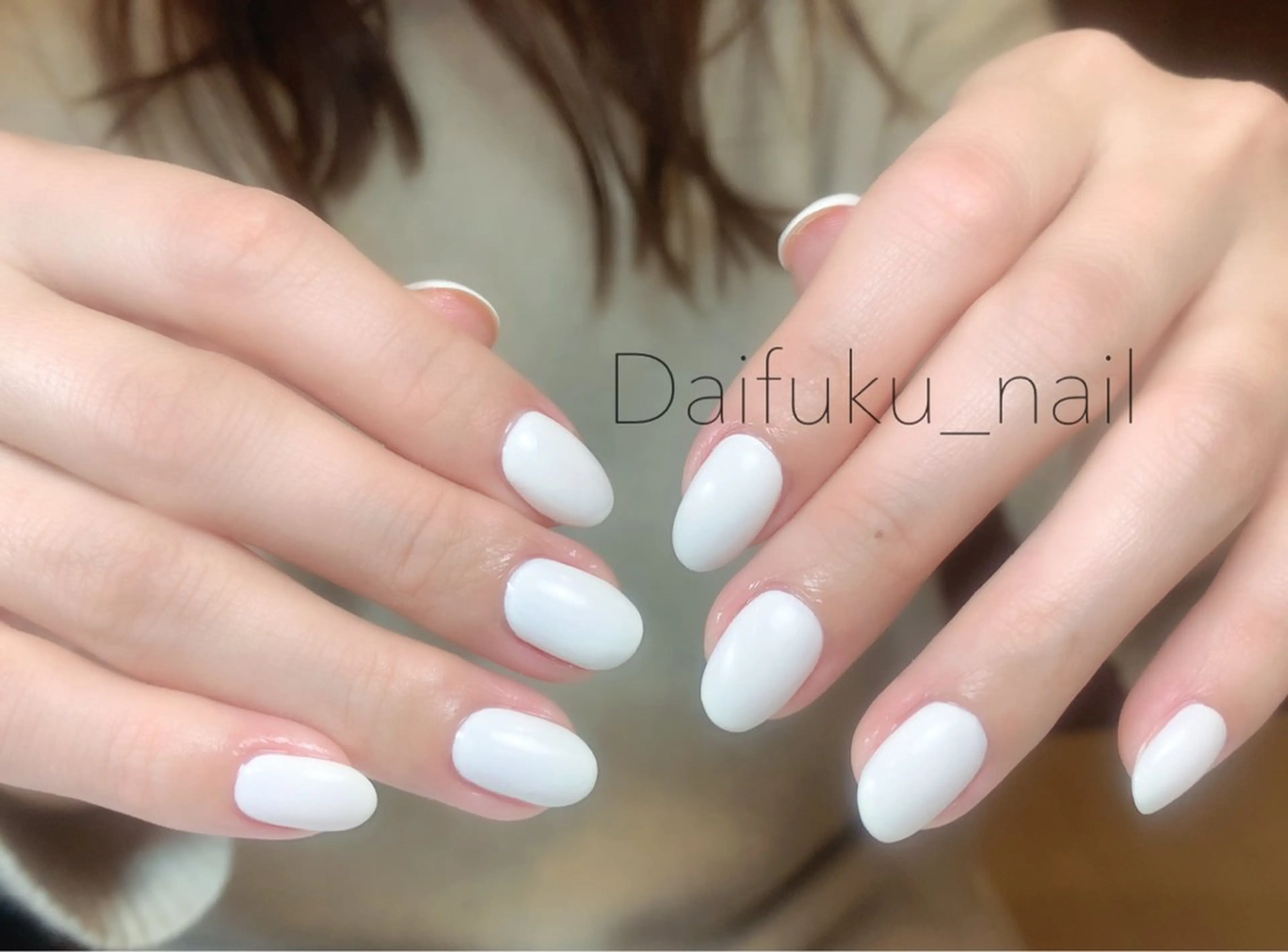 ショート ハンドネイル Daifuku nailsのネイルデザイン