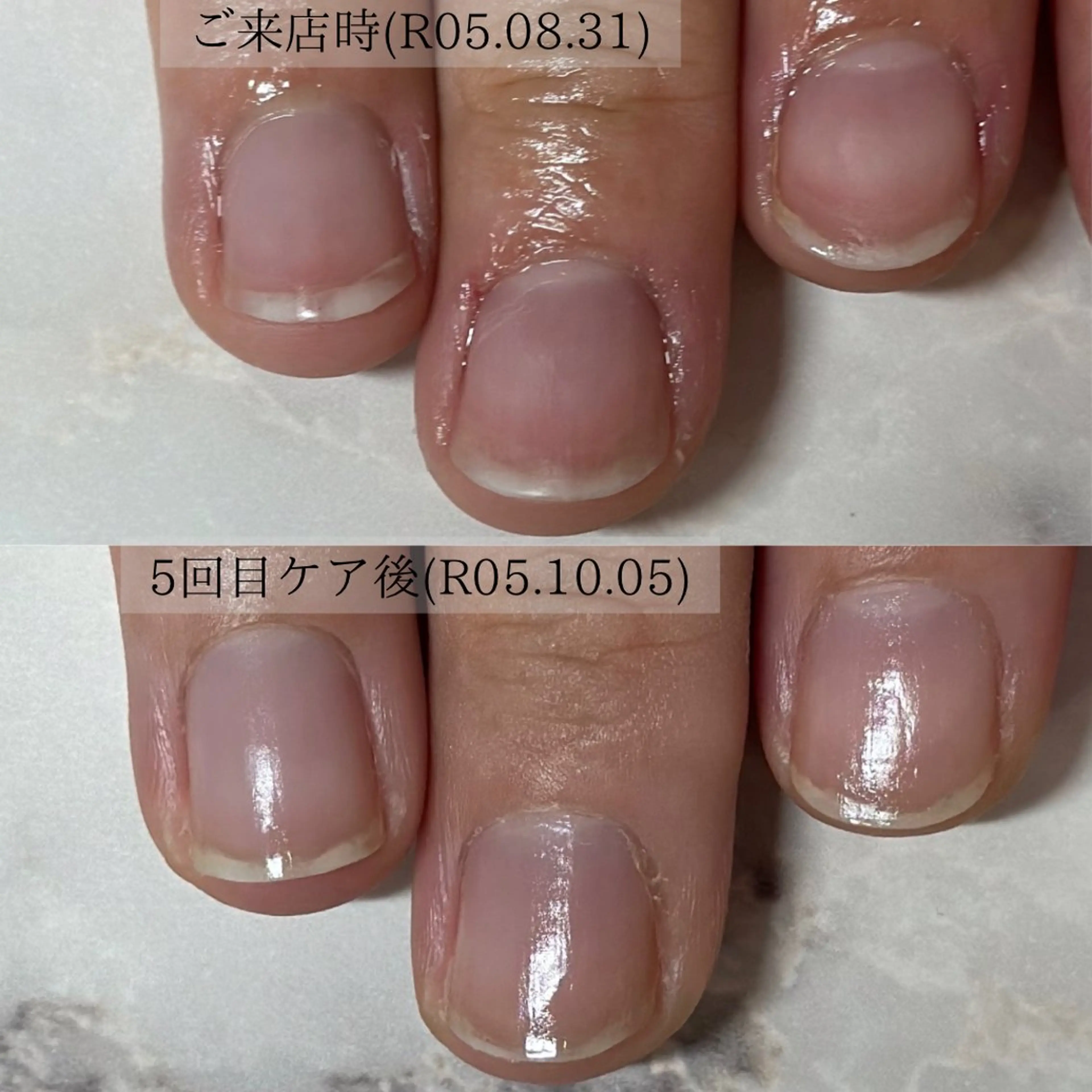 ショート ハンドケア Yuki S.Nailのネイルデザイン