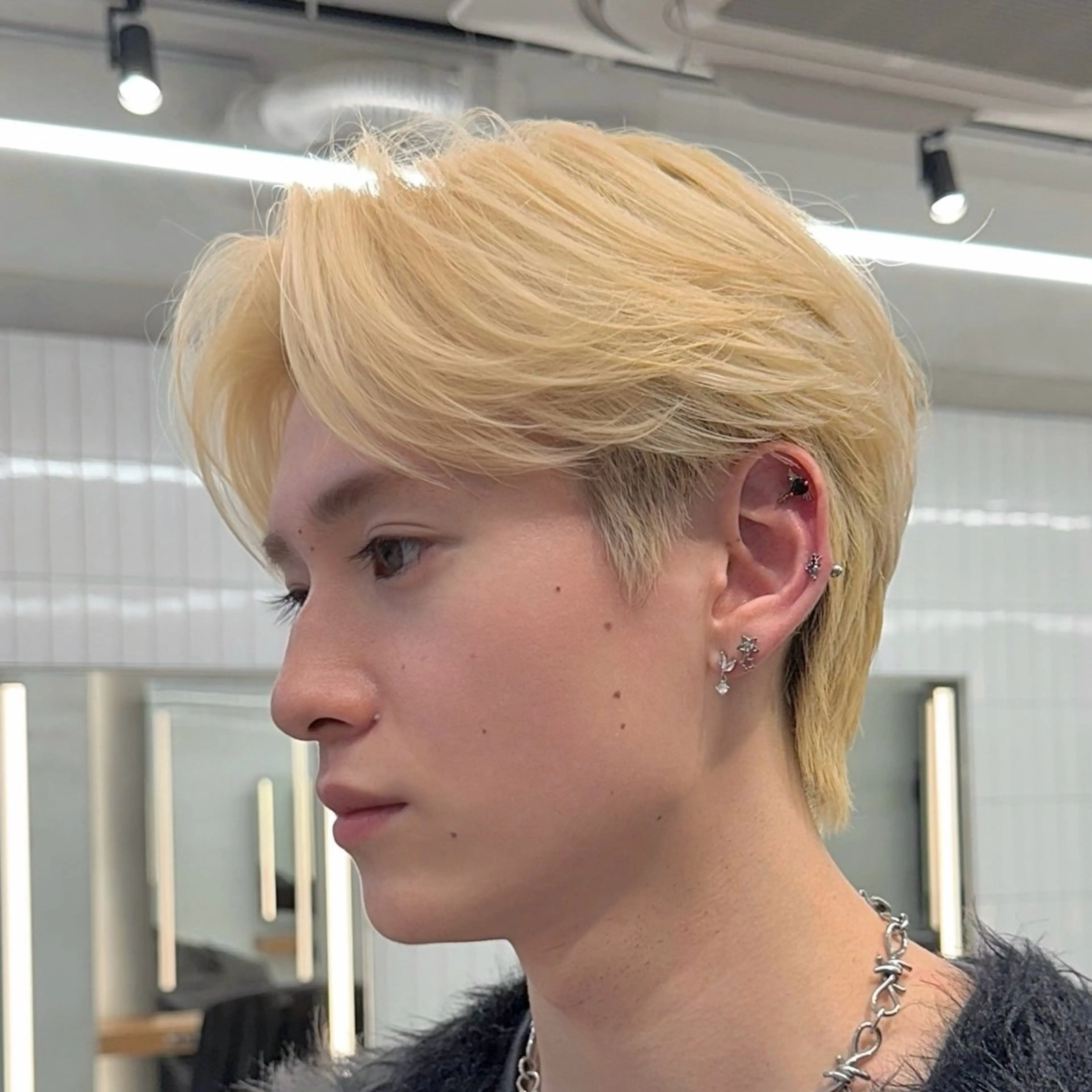 パーマ メンズ カット パーマ トリートメント ヘアセット 表参道/スパイキー ショート/SOTAのヘアスタイル